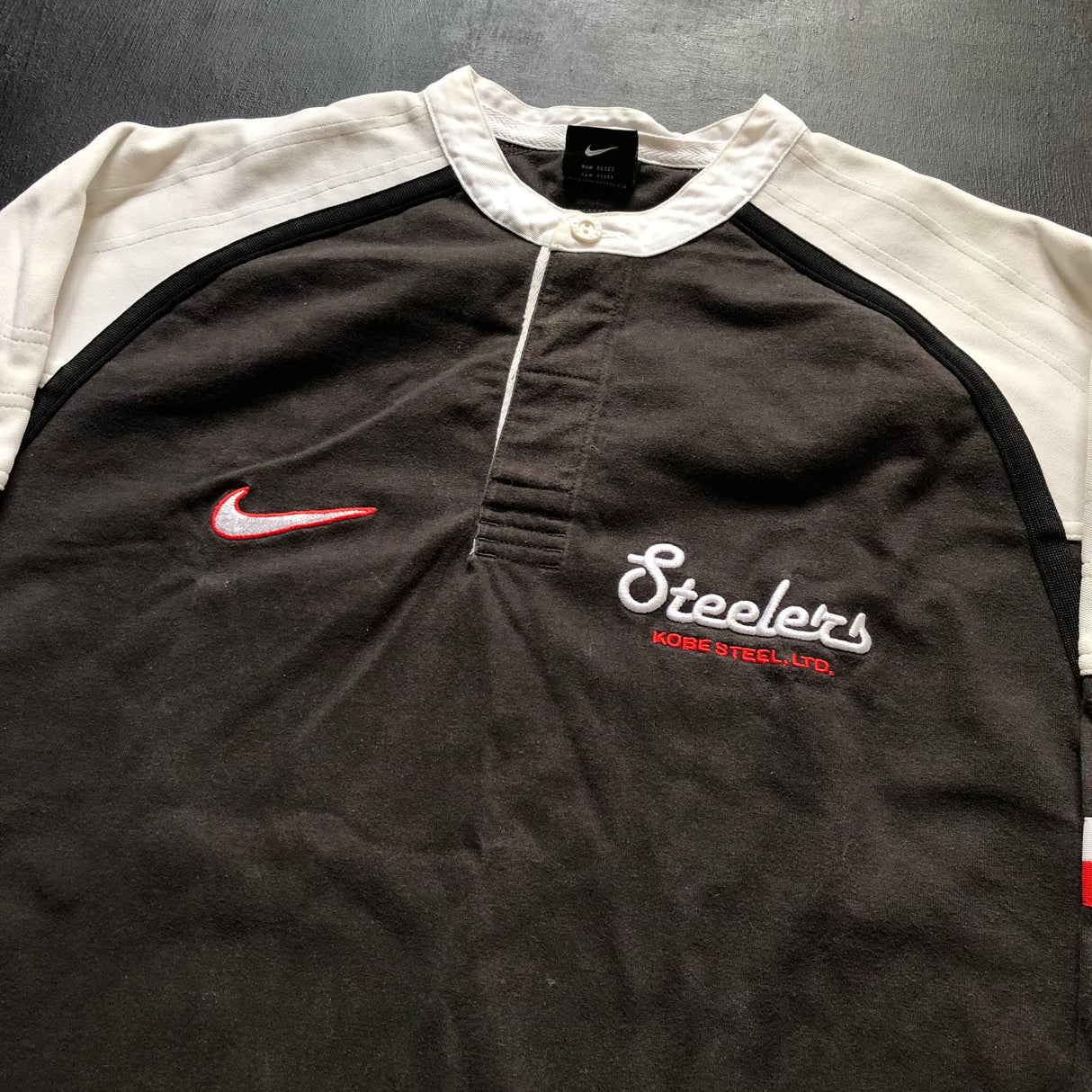 Kobe Steelers Rugby Team Training Jersey 1998/99 Large Underdog Rugby - The Tier 2 Rugby Shop