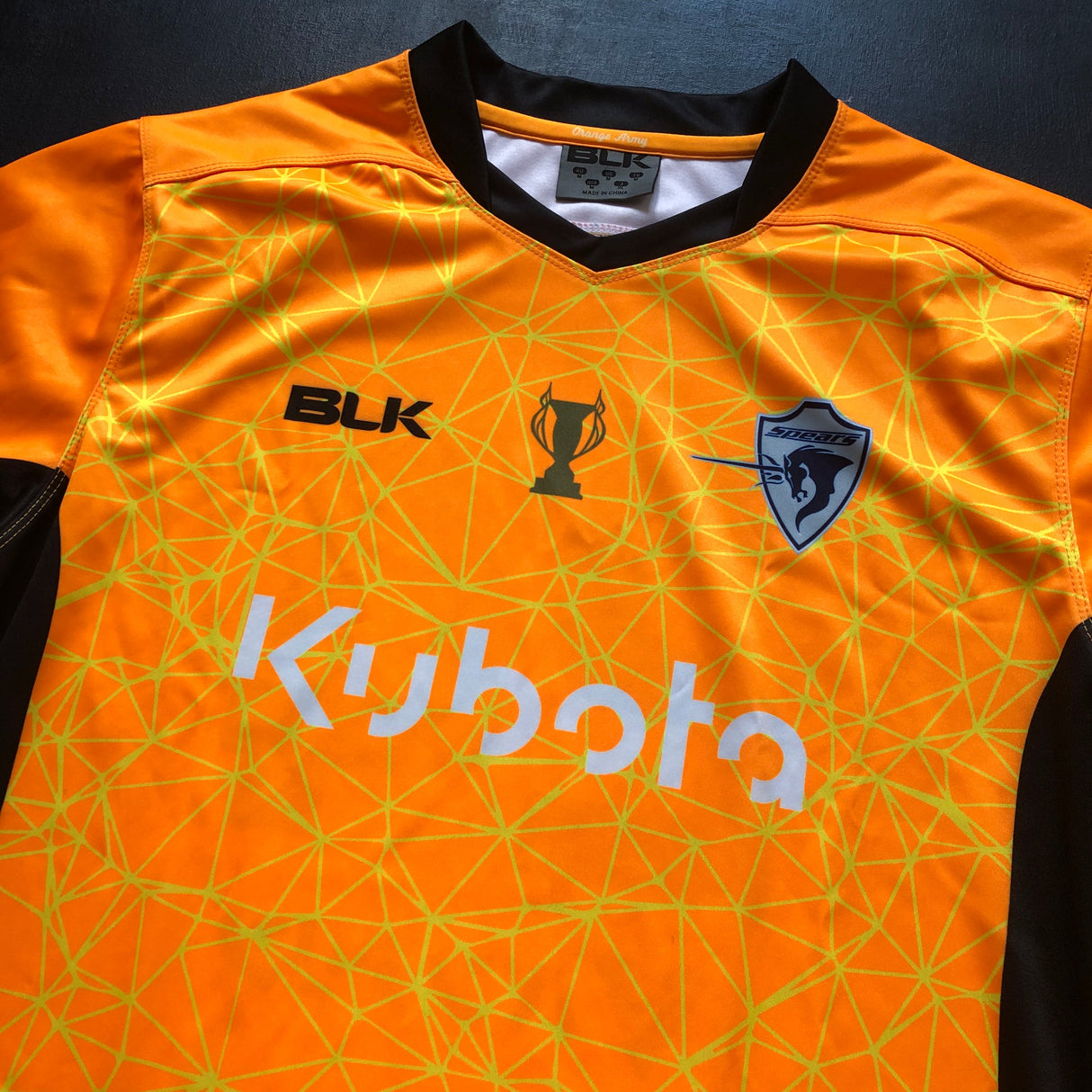 Kubota Spears (Japan Rugby League One) Rugby Team Jersey 2024 Medium Underdog Rugby - The Tier 2 Rugby Shop