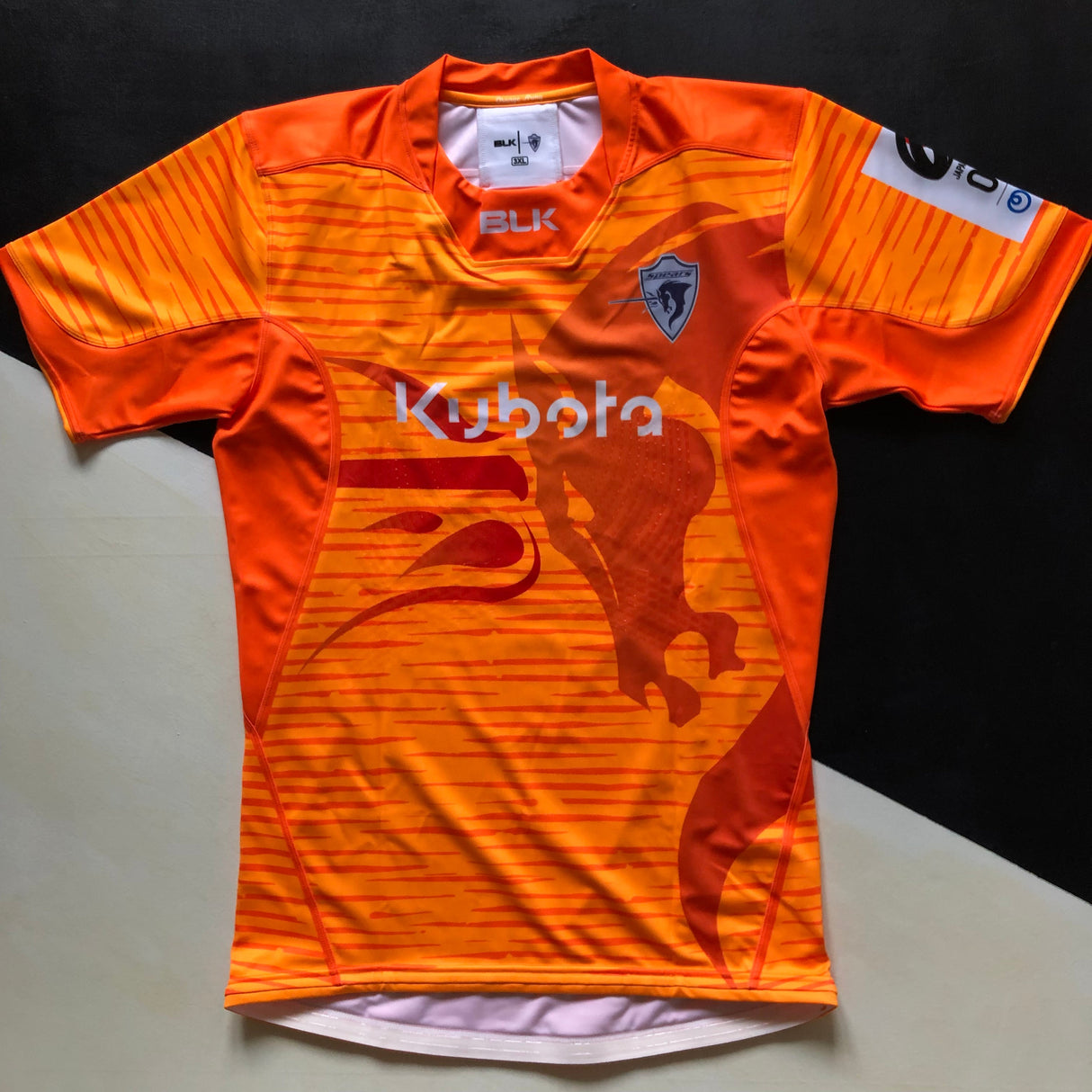 Kubota Spears Rugby Team (Japan Rugby League One) Jersey 2022 Match Worn 3XL Underdog Rugby - The Tier 2 Rugby Shop