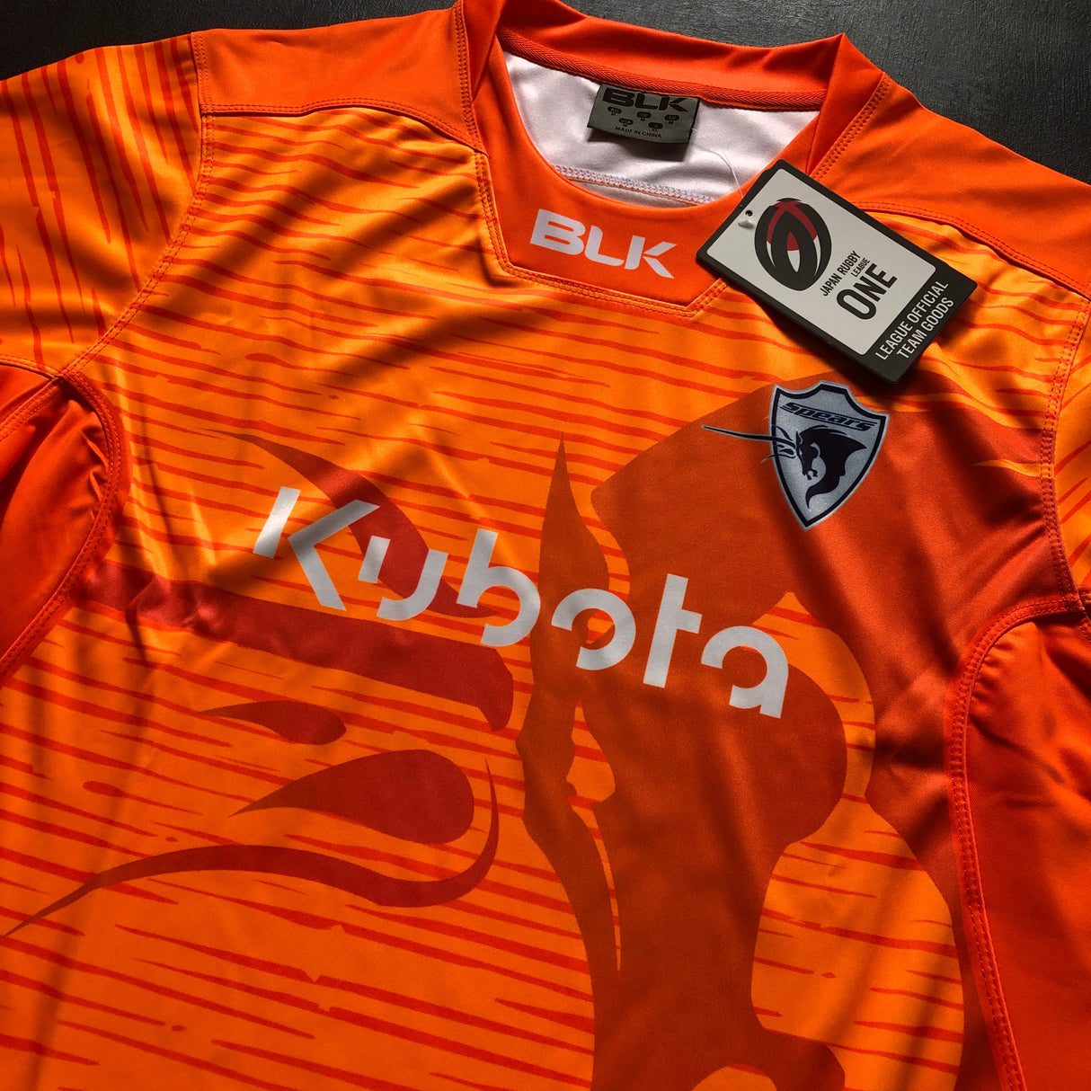 Kubota Spears Rugby Team Jersey 2022 (Japan Rugby League One) Medium BNWT Underdog Rugby - The Tier 2 Rugby Shop