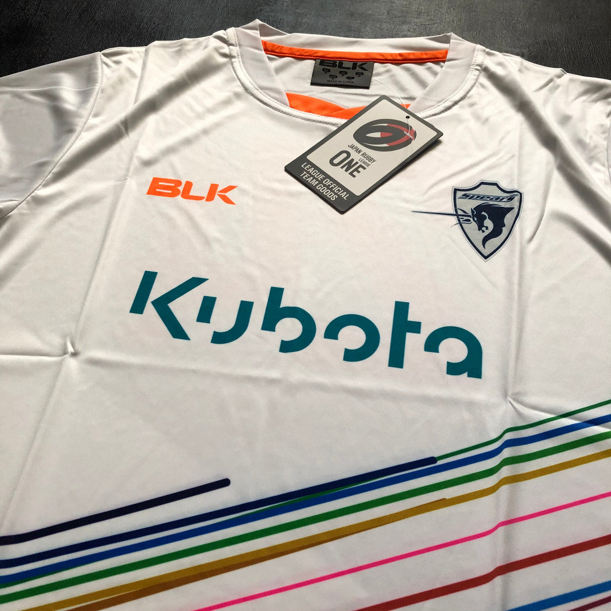 Kubota Spears Rugby Team Jersey 2022/23 (Japan Rugby League One) Limited Edition Medium BNWT Underdog Rugby - The Tier 2 Rugby Shop