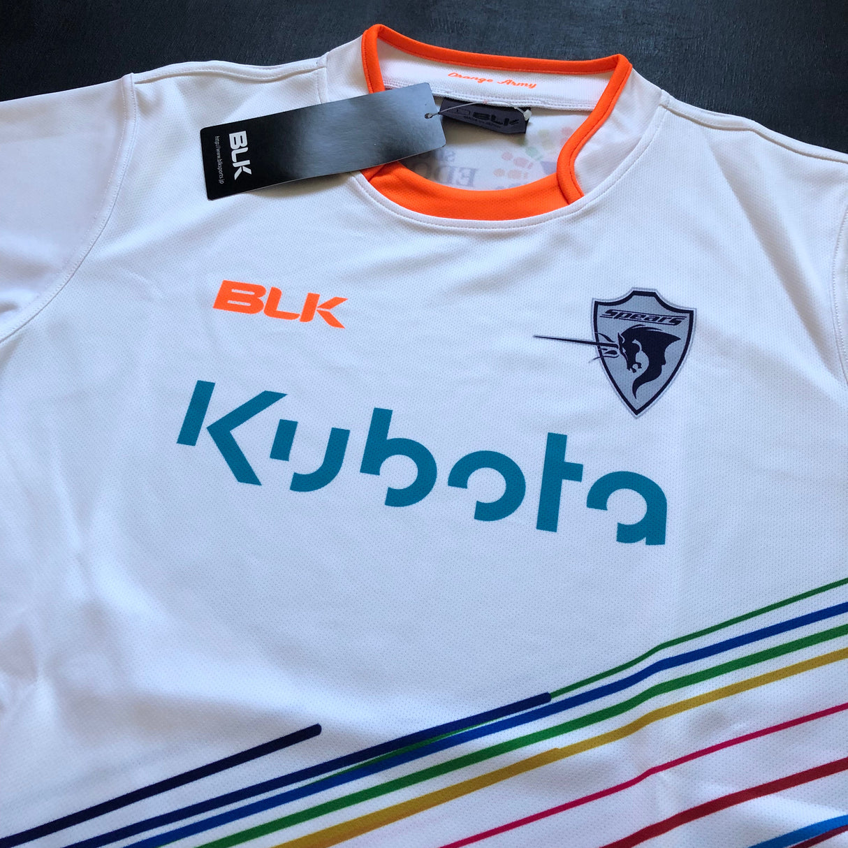 Kubota Spears Rugby Team Jersey 2022/23 (Japan Rugby League One) Limited Edition Player Issue BNWT Large Underdog Rugby - The Tier 2 Rugby Shop