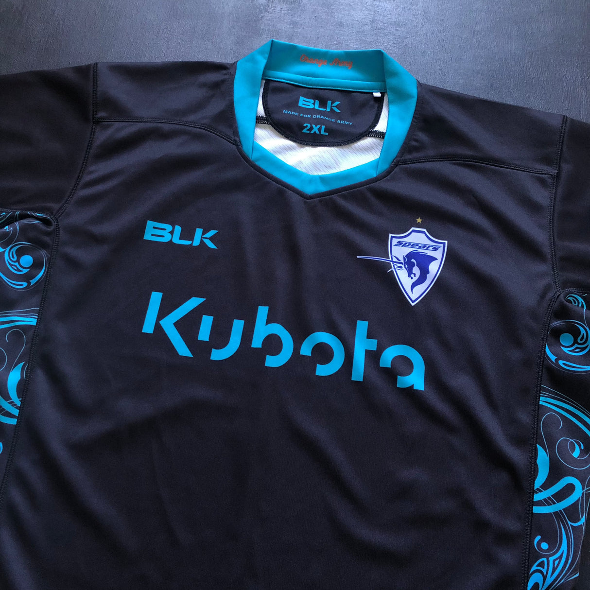 Kubota Spears Rugby Team Jersey 2025 (Japan Rugby League One) Away 2XL Underdog Rugby - The Tier 2 Rugby Shop