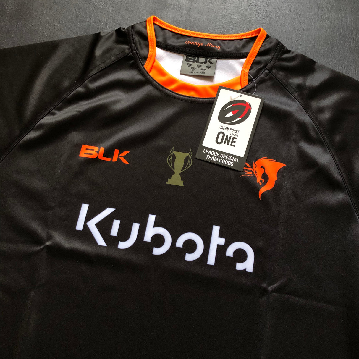 Kubota Spears Rugby Team Jersey (Japan Rugby League One) 2024 Away Medium BNWT Underdog Rugby - The Tier 2 Rugby Shop