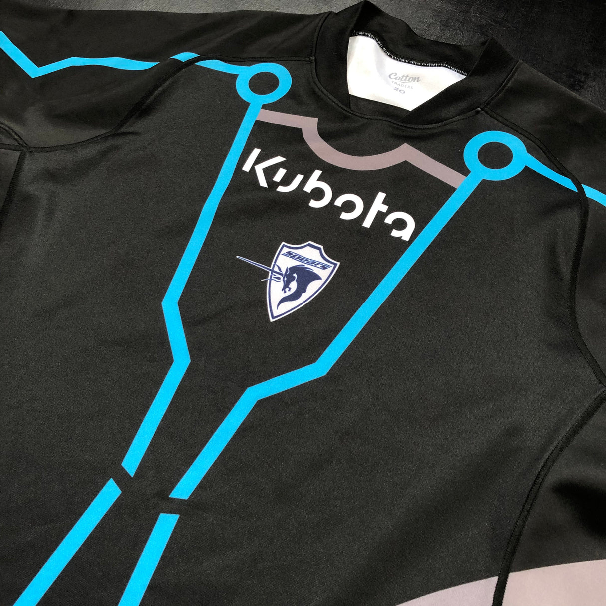 Kubota Spears Rugby Team Training Jersey (Japan Top League) Player Issue ZO/2XL Underdog Rugby - The Tier 2 Rugby Shop