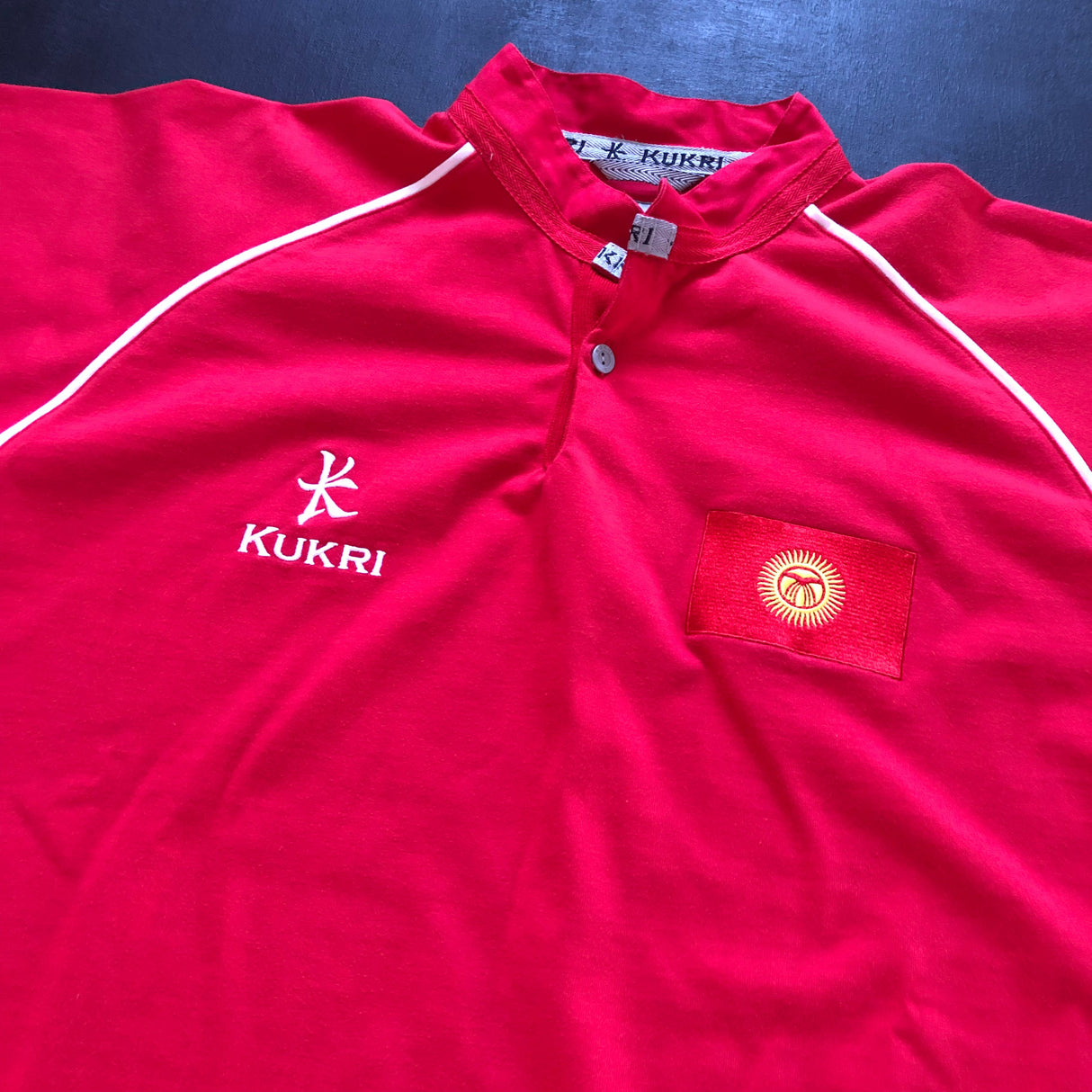 Kyrgyzstan National Rugby Team Jersey 2009 Large Underdog Rugby - The Tier 2 Rugby Shop