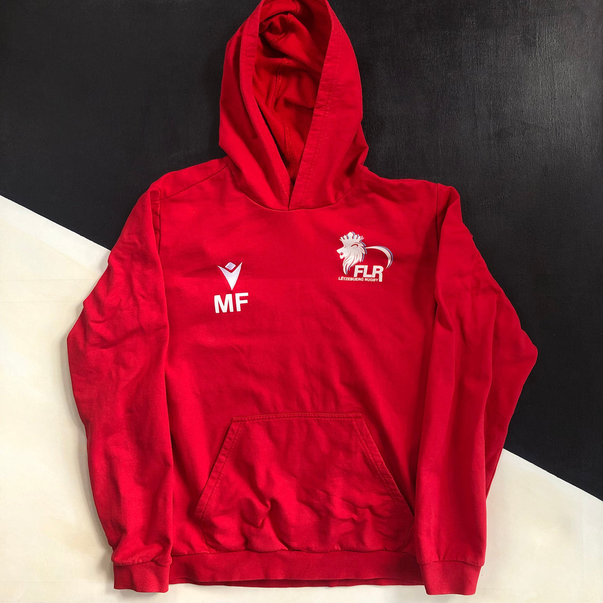 Luxembourg National Rugby Team Hoodie XL Underdog Rugby - The Tier 2 Rugby Shop