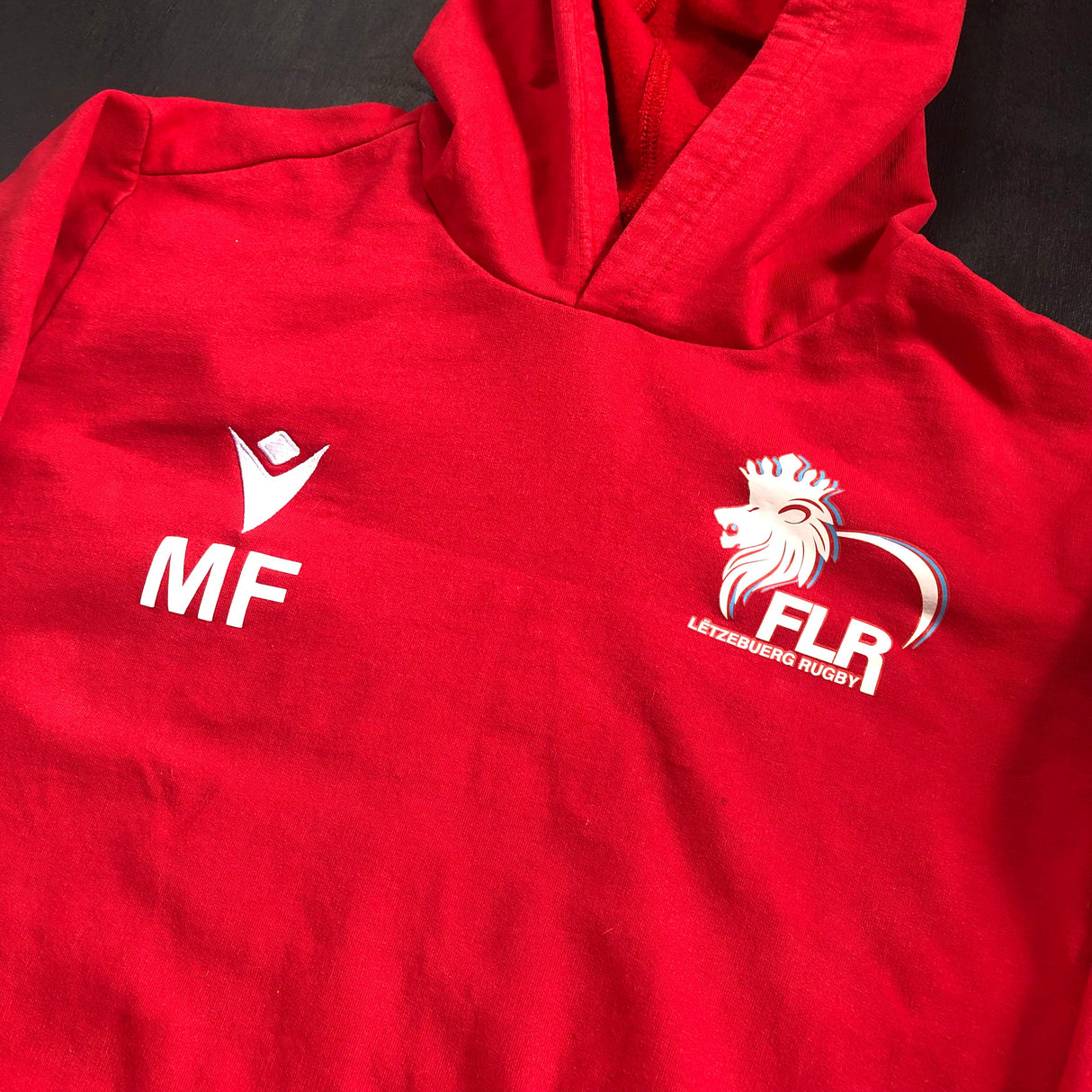 Luxembourg National Rugby Team Hoodie XL Underdog Rugby - The Tier 2 Rugby Shop