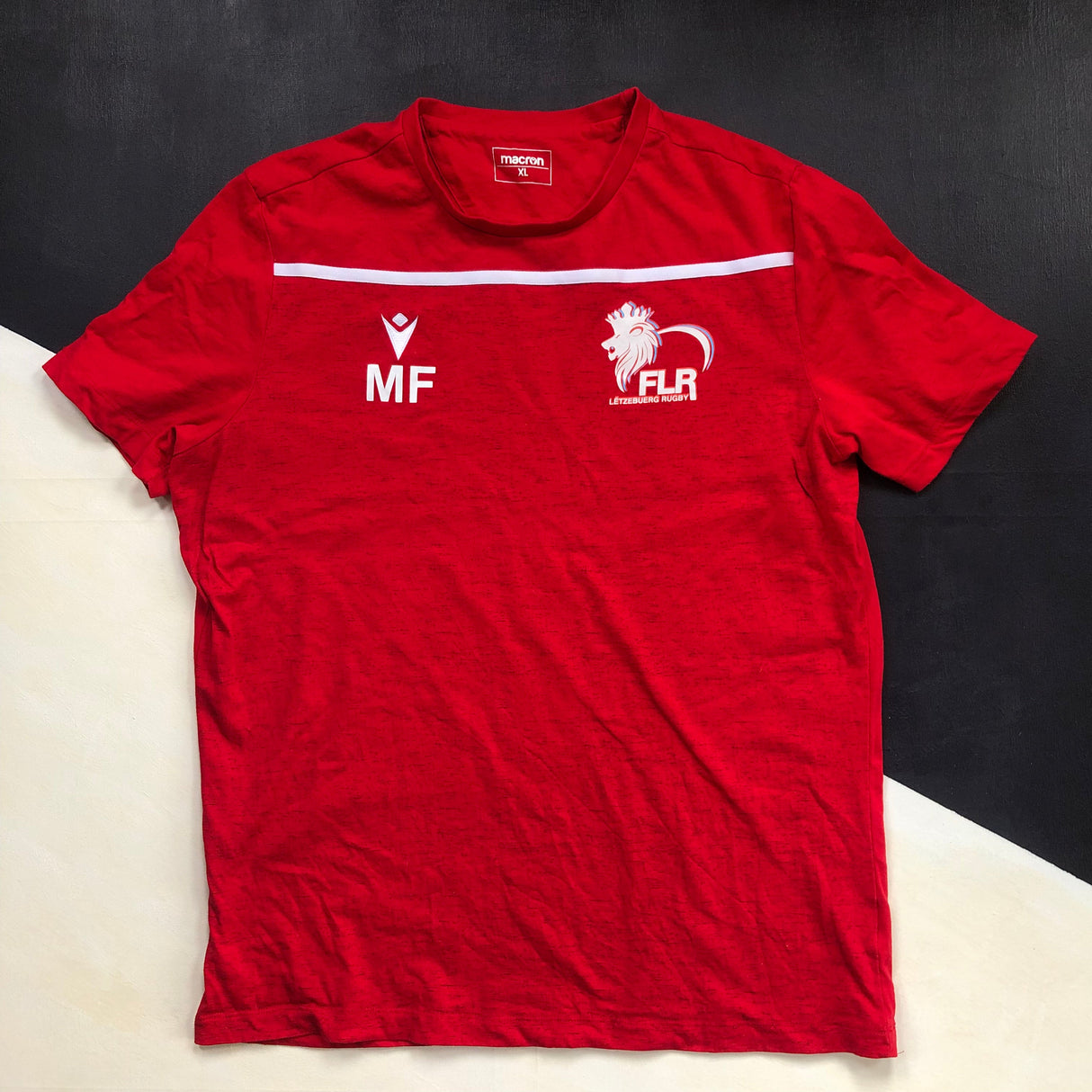 Luxembourg National Rugby Team Tee XL Underdog Rugby - The Tier 2 Rugby Shop