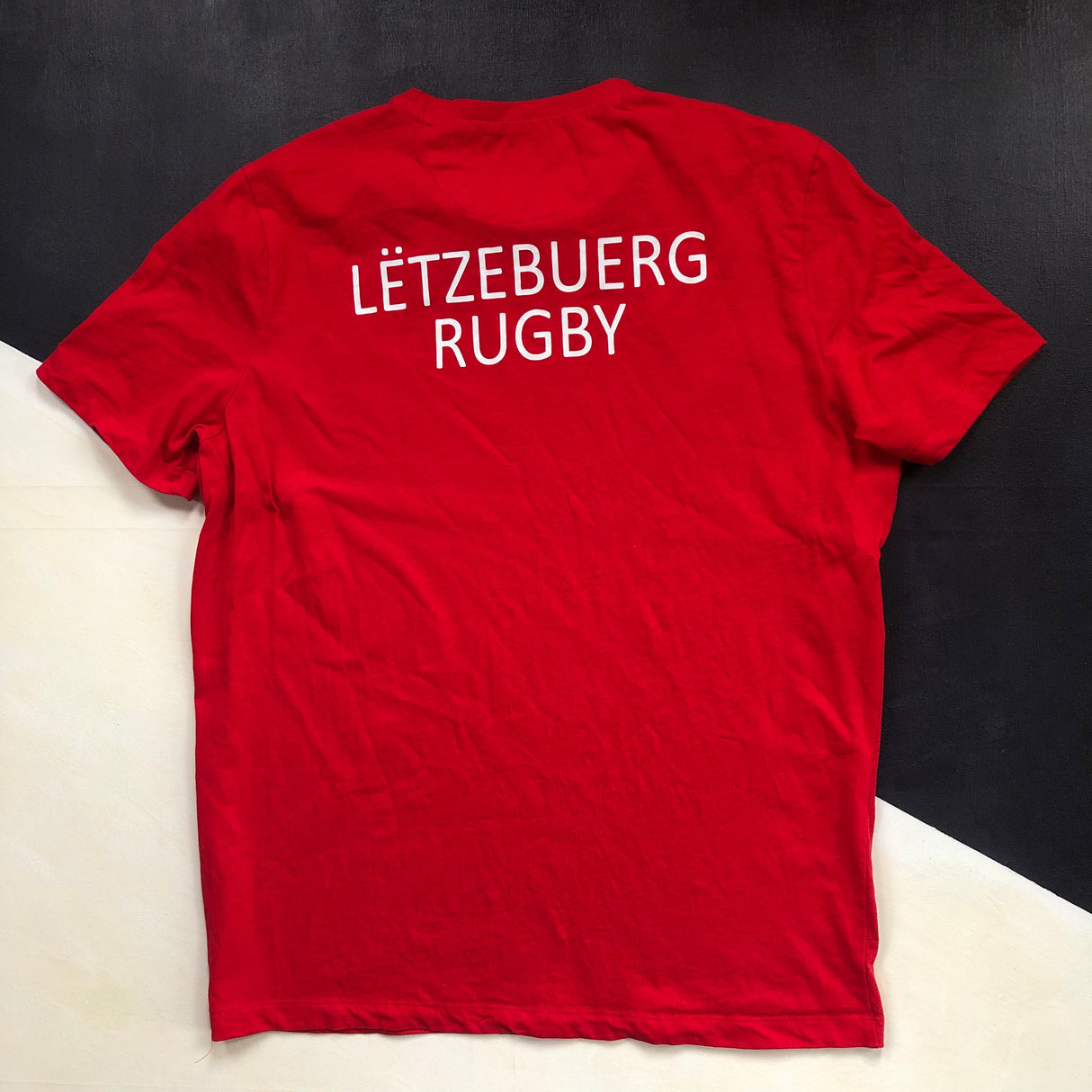Luxembourg National Rugby Team Tee XL Underdog Rugby - The Tier 2 Rugby Shop