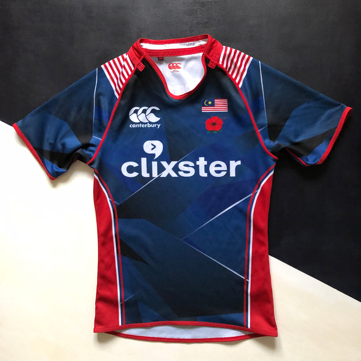 Malaysia National Rugby Team Jersey 2017 Small Underdog Rugby - The Tier 2 Rugby Shop