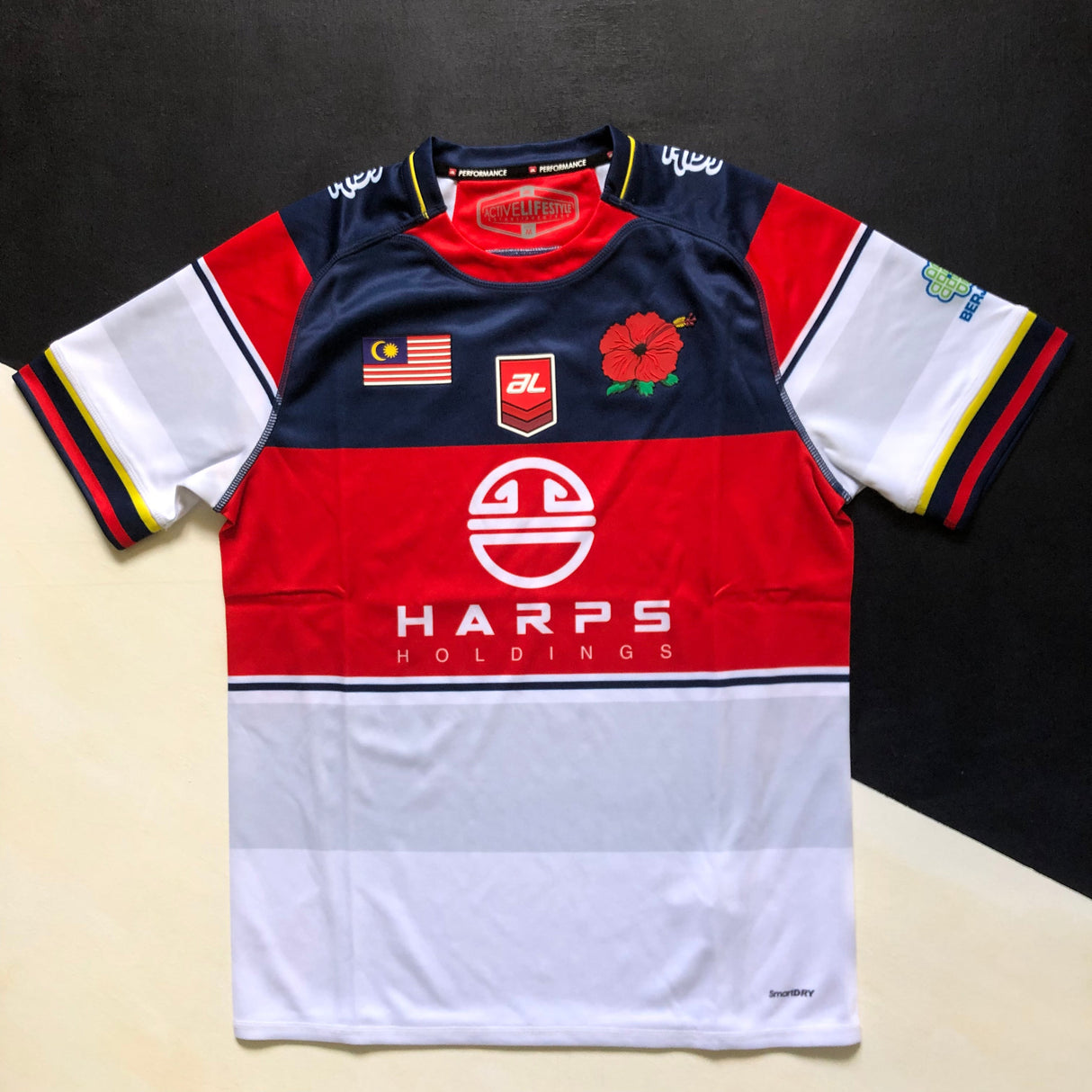 Malaysia National Rugby Team Shirt 2023/24 Away Underdog Rugby - The Tier 2 Rugby Shop