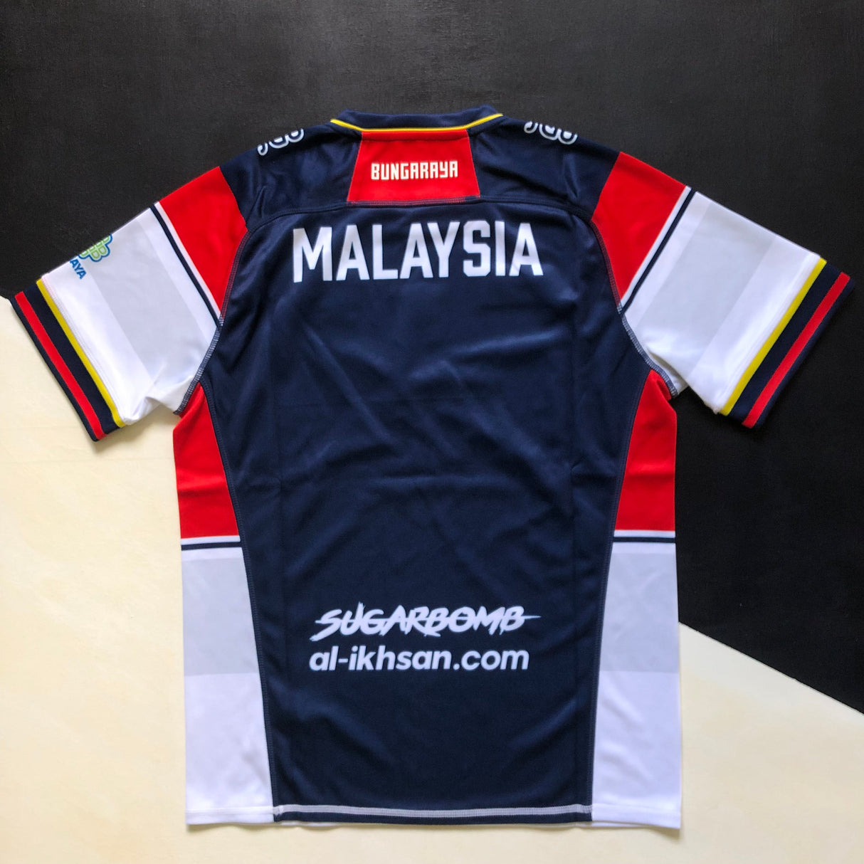 Malaysia National Rugby Team Shirt 2023/24 Away Underdog Rugby - The Tier 2 Rugby Shop