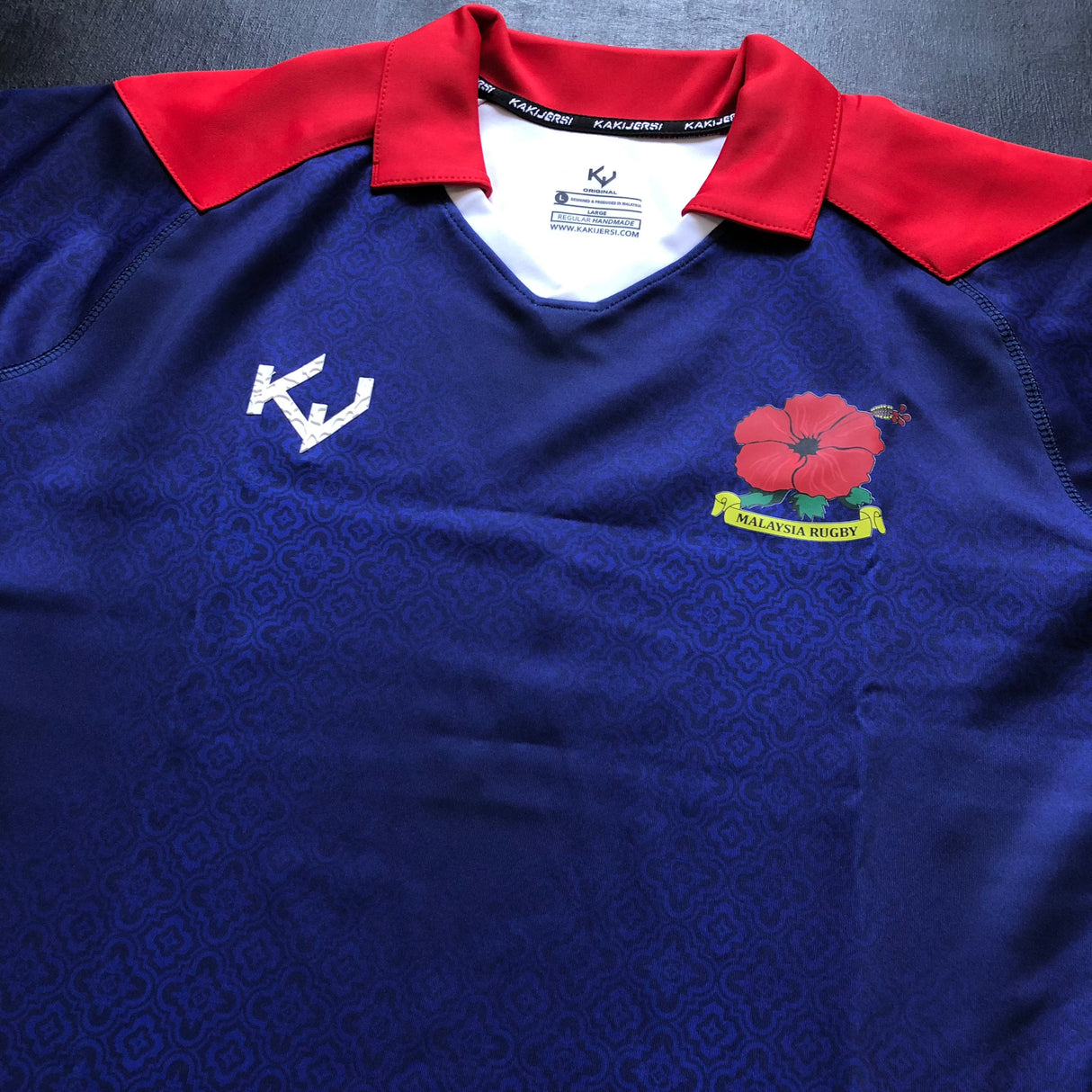 Malaysia National Rugby Team Shirt 2025 Home Underdog Rugby - The Tier 2 Rugby Shop