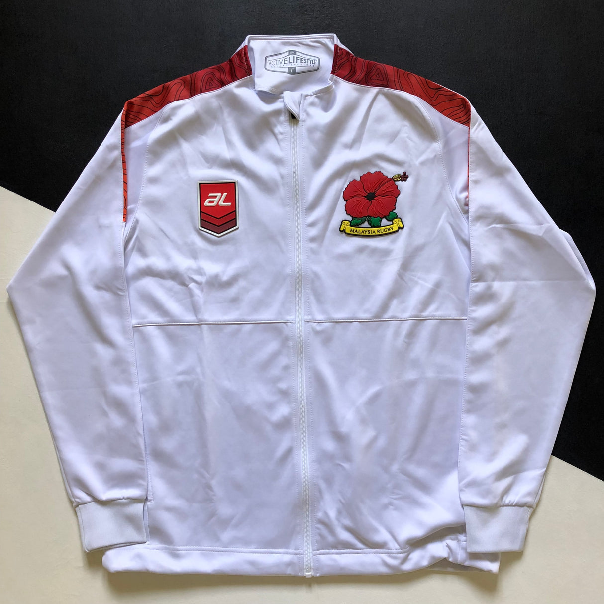 Malaysia National Rugby Team Training Jacket Large Underdog Rugby - The Tier 2 Rugby Shop