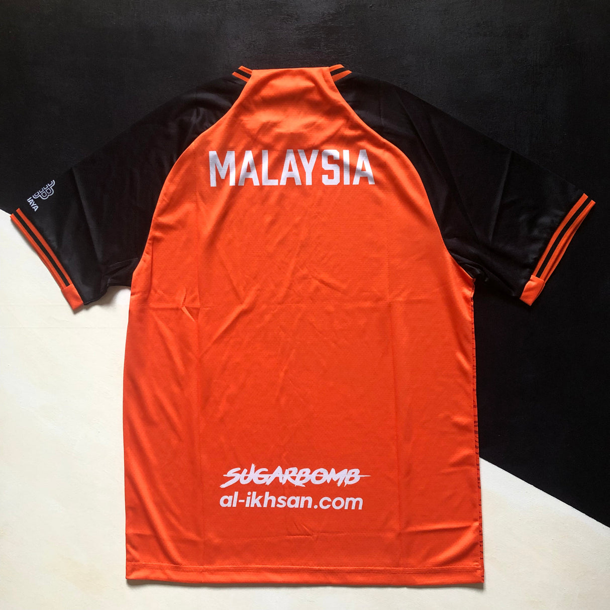 Malaysia National Rugby Team Training Tee (Orange) Underdog Rugby - The Tier 2 Rugby Shop