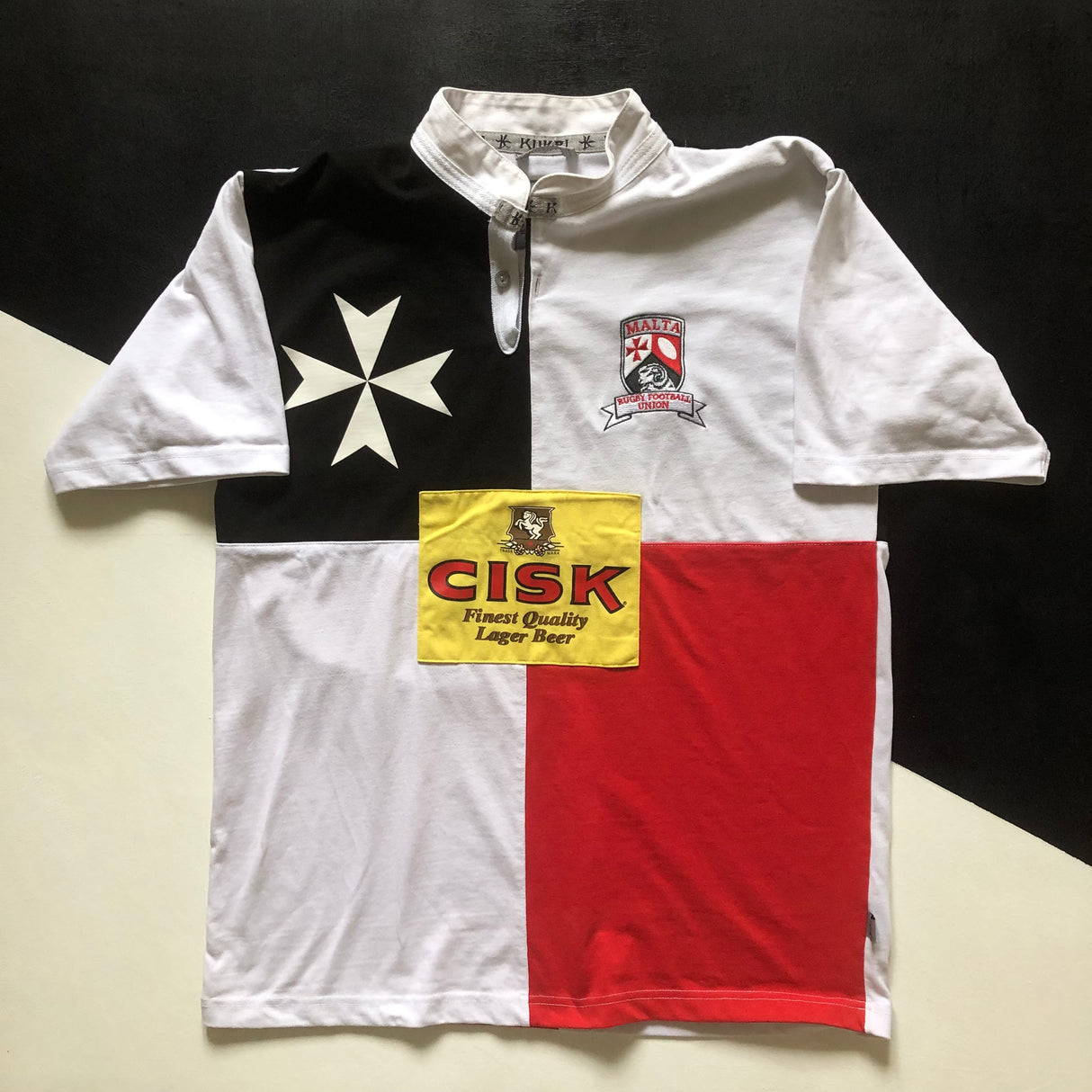 Malta National Rugby Team Jersey 2009/10 Large Underdog Rugby - The Tier 2 Rugby Shop