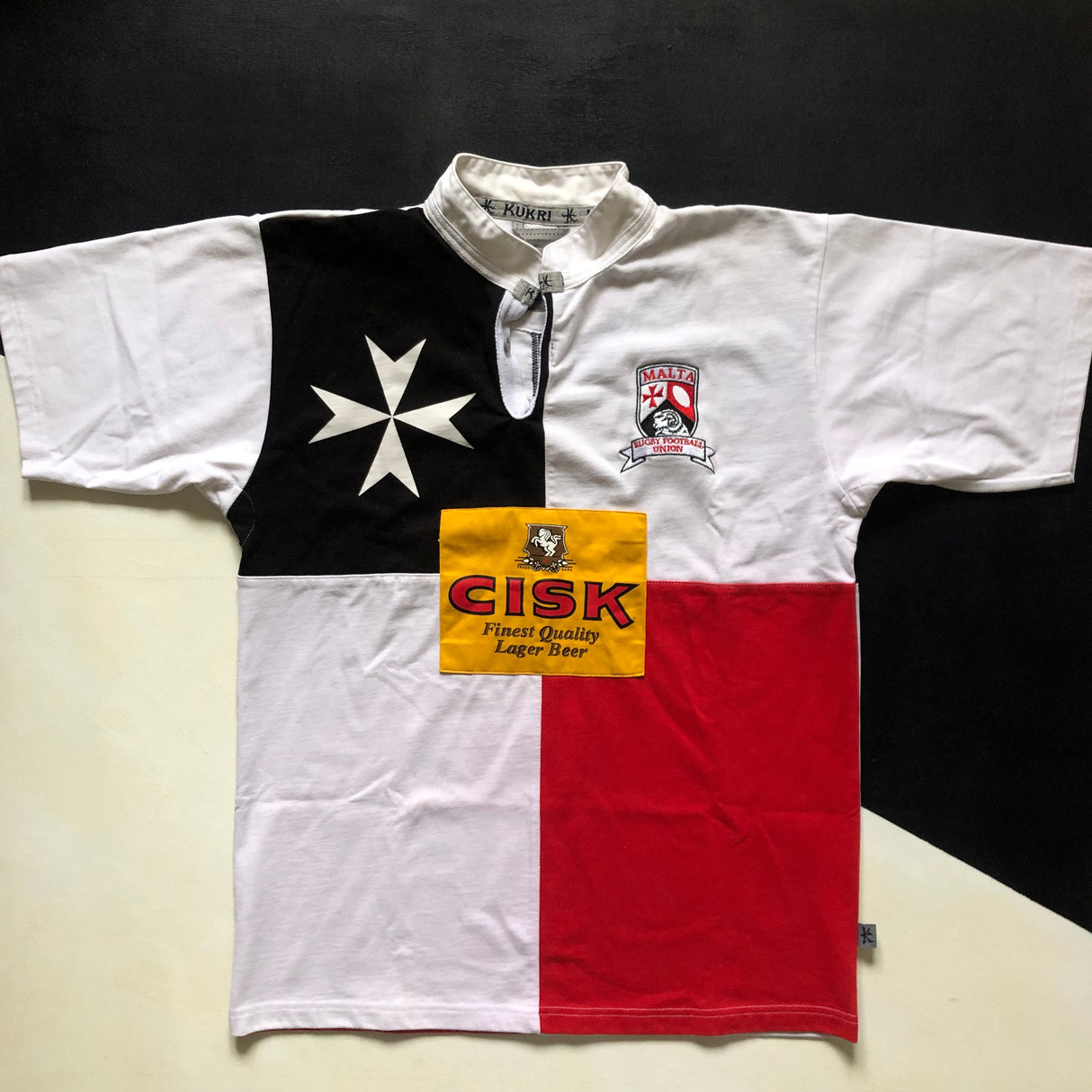 Malta National Rugby Team Jersey 2009/10 Medium Underdog Rugby - The Tier 2 Rugby Shop