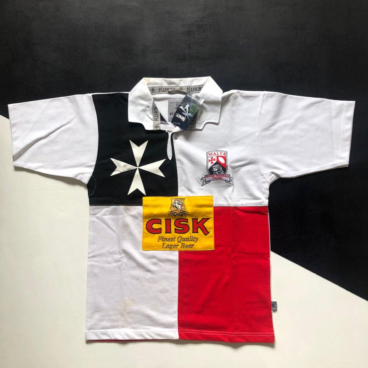 Malta National Rugby Team Jersey 2009/10 XXS with Tags Underdog Rugby - The Tier 2 Rugby Shop