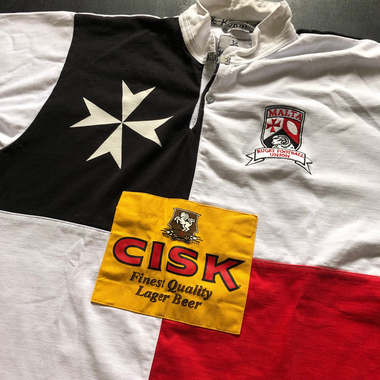 Malta National Rugby Team Jersey 2010 XL Underdog Rugby - The Tier 2 Rugby Shop