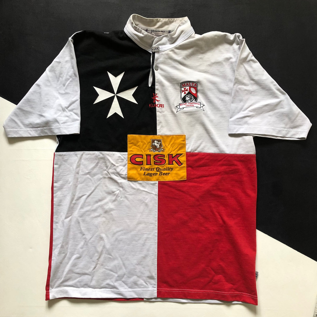 Malta National Rugby Team Jersey 2010/11 3XL Underdog Rugby - The Tier 2 Rugby Shop