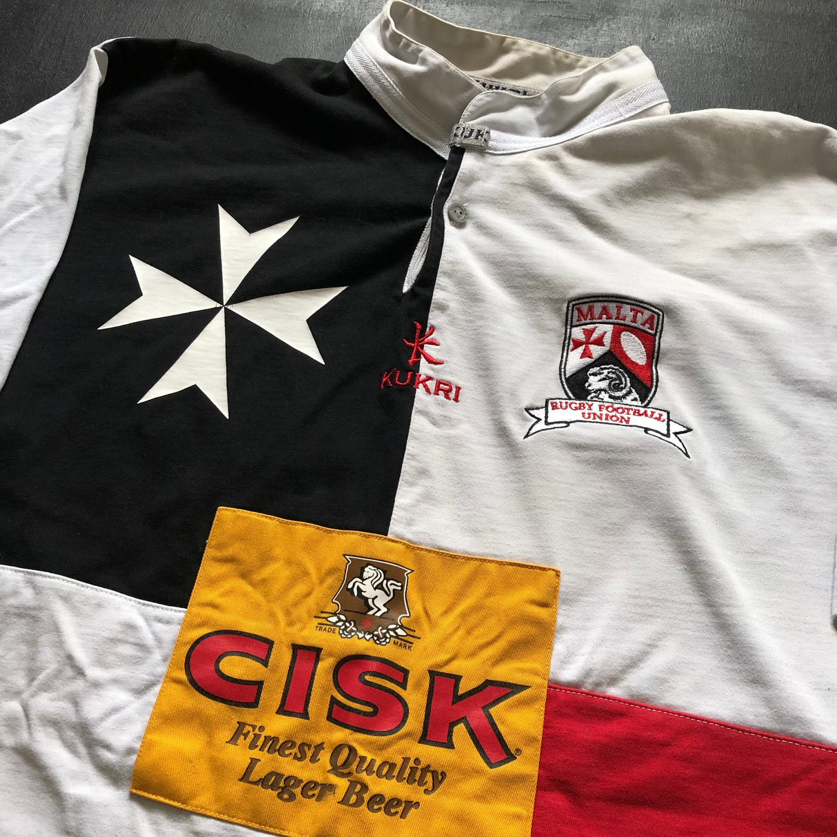 Malta National Rugby Team Jersey 2010/11 3XL Underdog Rugby - The Tier 2 Rugby Shop