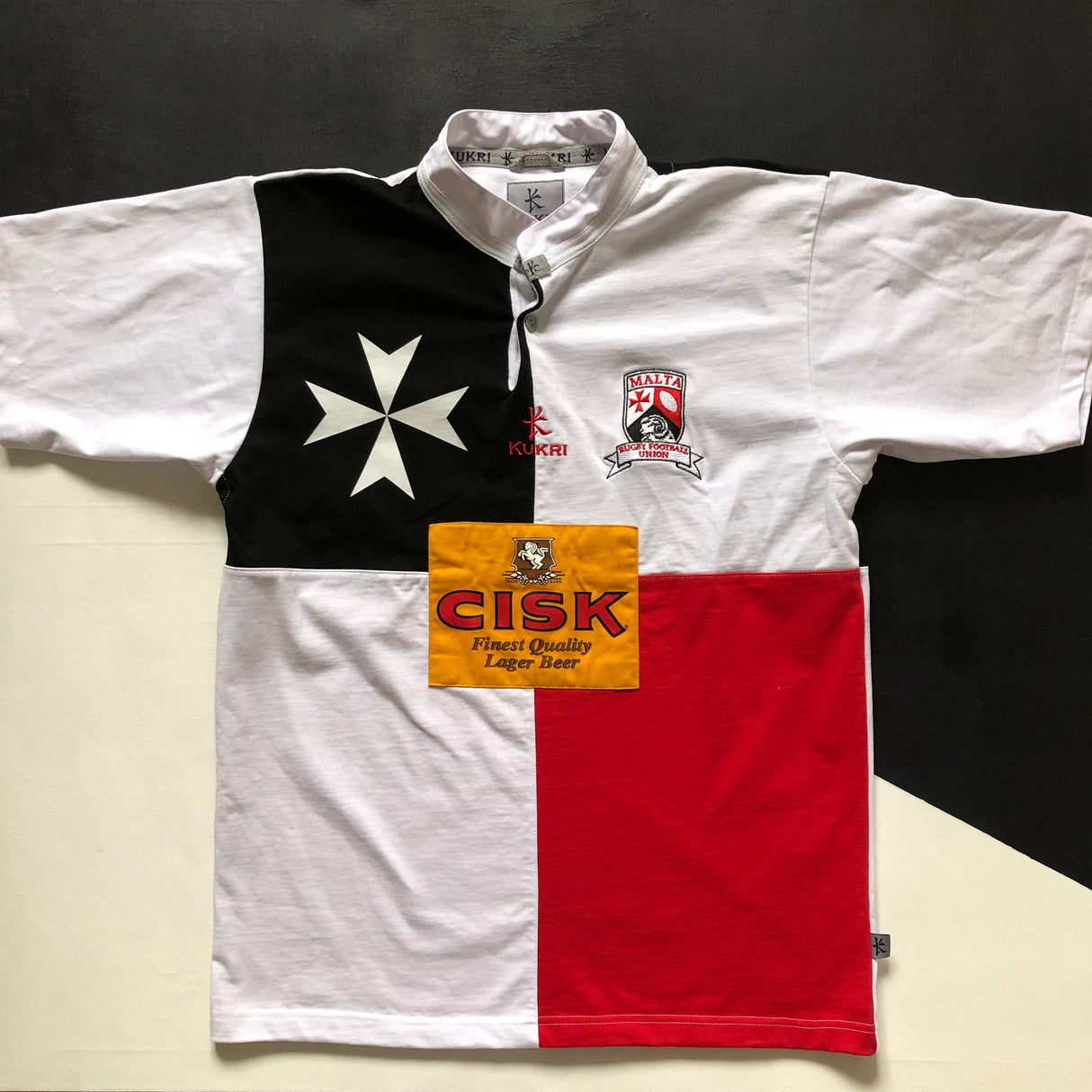 Malta National Rugby Team Jersey 2010/11 Large Underdog Rugby - The Tier 2 Rugby Shop