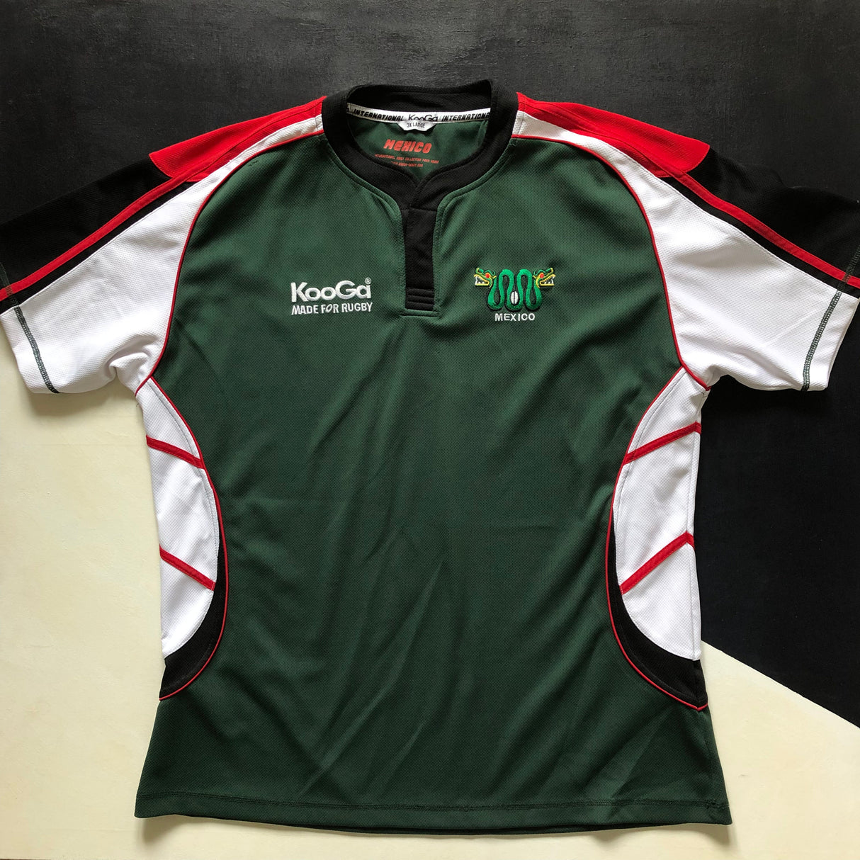 Mexico National Rugby Team Jersey 2009/10 3XL Underdog Rugby - The Tier 2 Rugby Shop