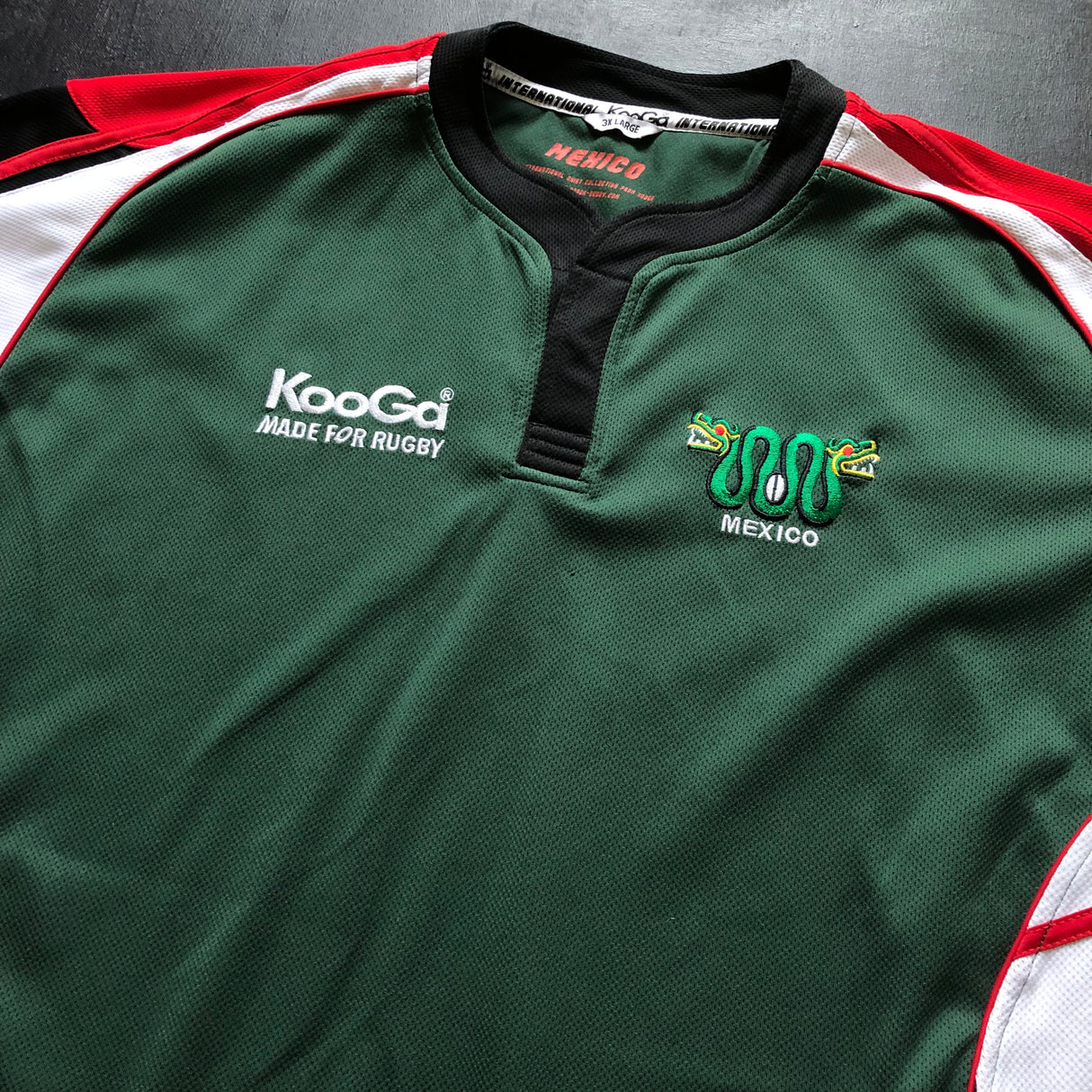 Mexico National Rugby Team Jersey 2009/10 3XL Underdog Rugby - The Tier 2 Rugby Shop