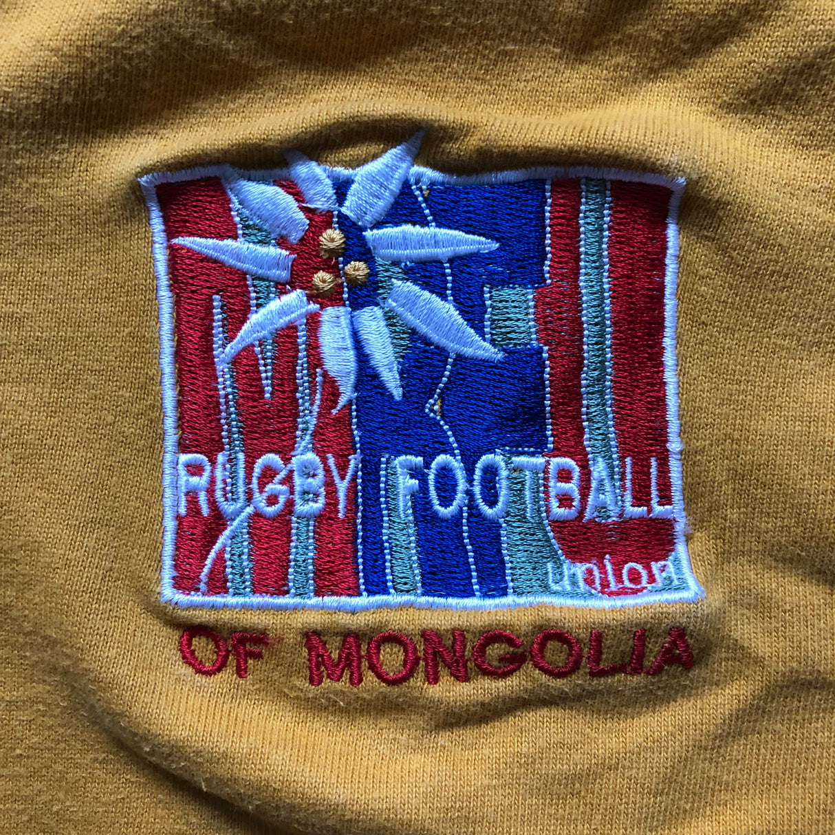 Mongolia National Rugby Team Jersey 2005 Away XL Underdog Rugby - The Tier 2 Rugby Shop