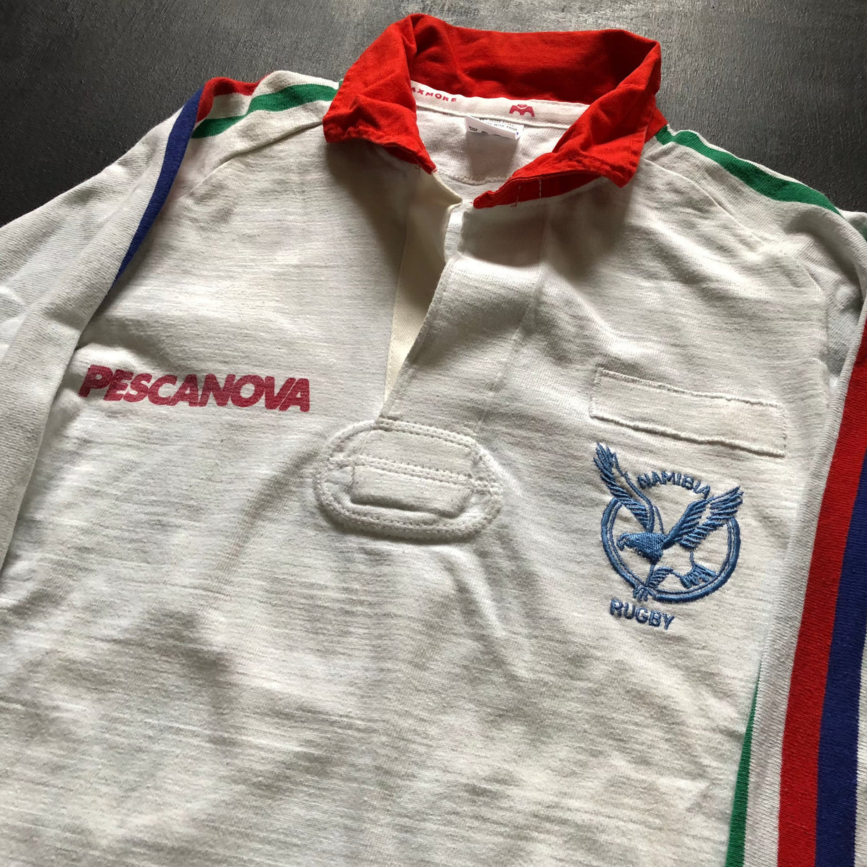 Namibia National Rugby Team Jersey 1991/92 Match Worn Medium Underdog Rugby - The Tier 2 Rugby Shop