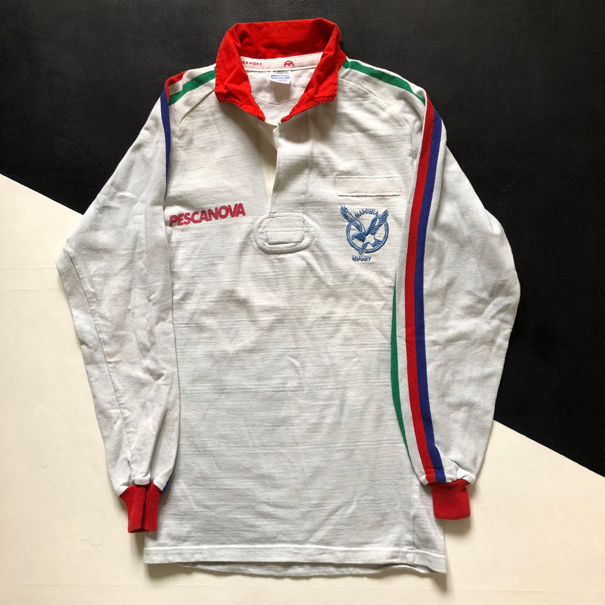 Namibia National Rugby Team Jersey 1991/92 Match Worn Medium Underdog Rugby - The Tier 2 Rugby Shop