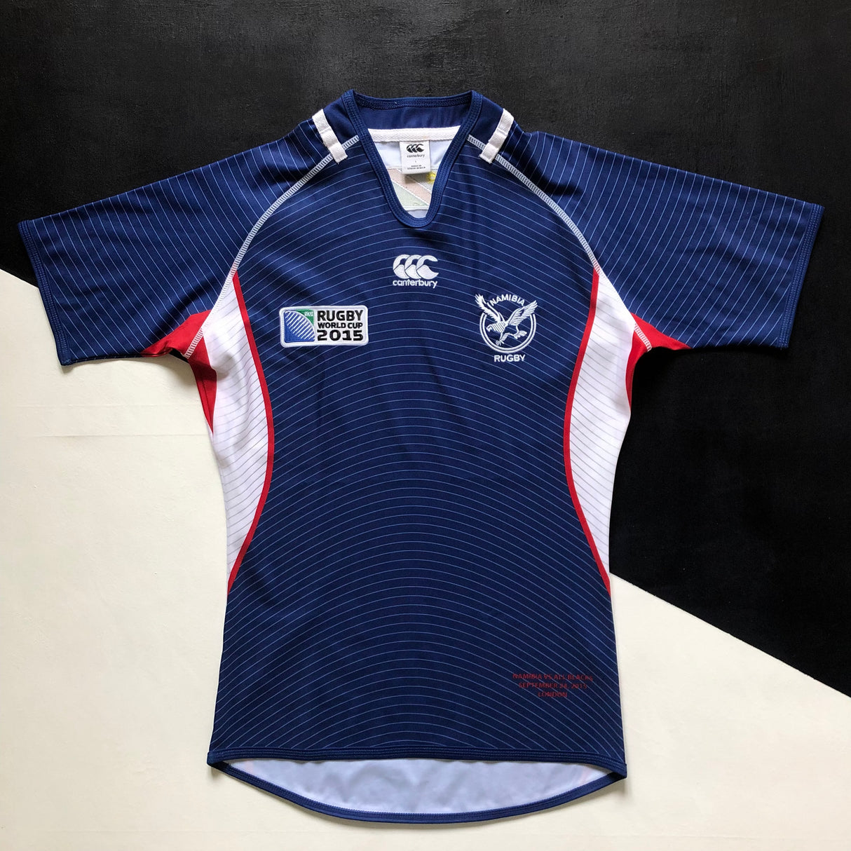 Namibia National Rugby Team Jersey 2015 Rugby World Cup Large Underdog Rugby - The Tier 2 Rugby Shop