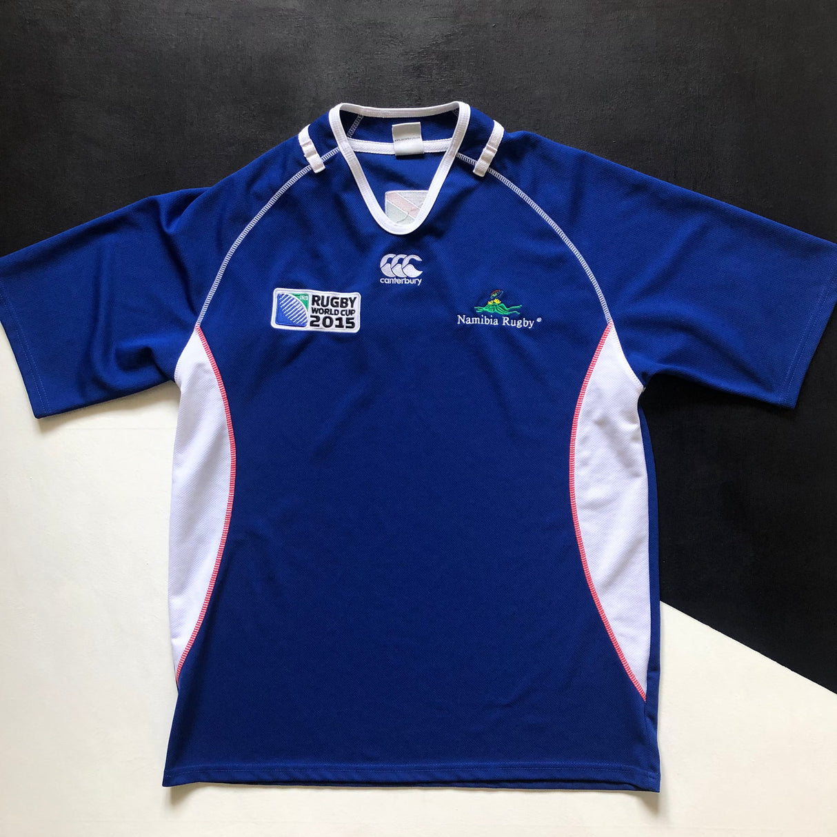 Namibia National Rugby Team Jersey 2015 Rugby World Cup Large Underdog Rugby - The Tier 2 Rugby Shop