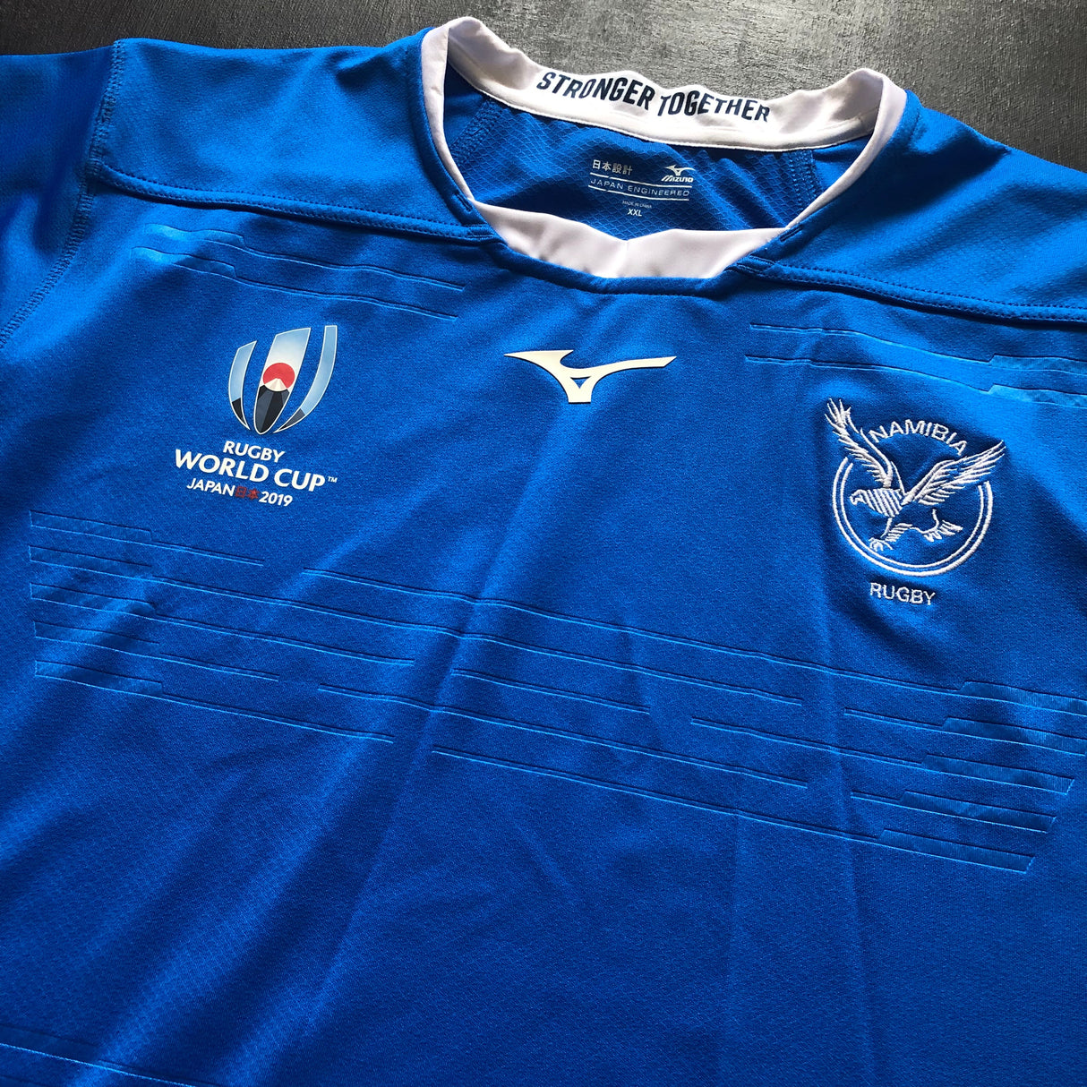 Namibia National Rugby Team Jersey 2019 Rugby World Cup 2XL Underdog Rugby - The Tier 2 Rugby Shop