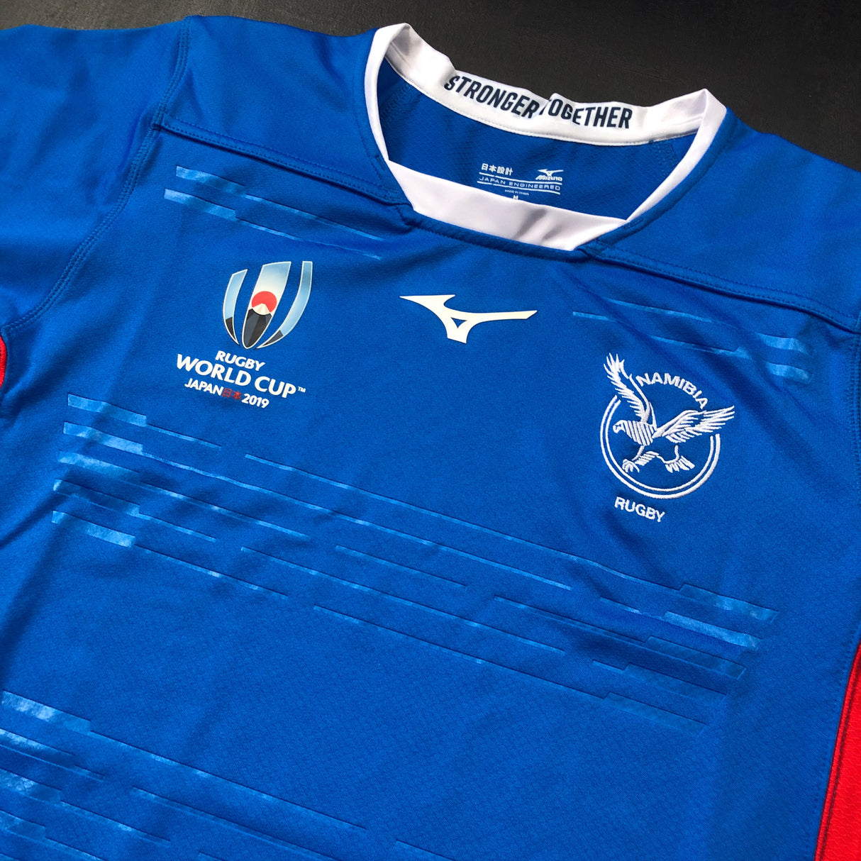 Namibia National Rugby Team Jersey 2019 Rugby World Cup Medium Underdog Rugby - The Tier 2 Rugby Shop