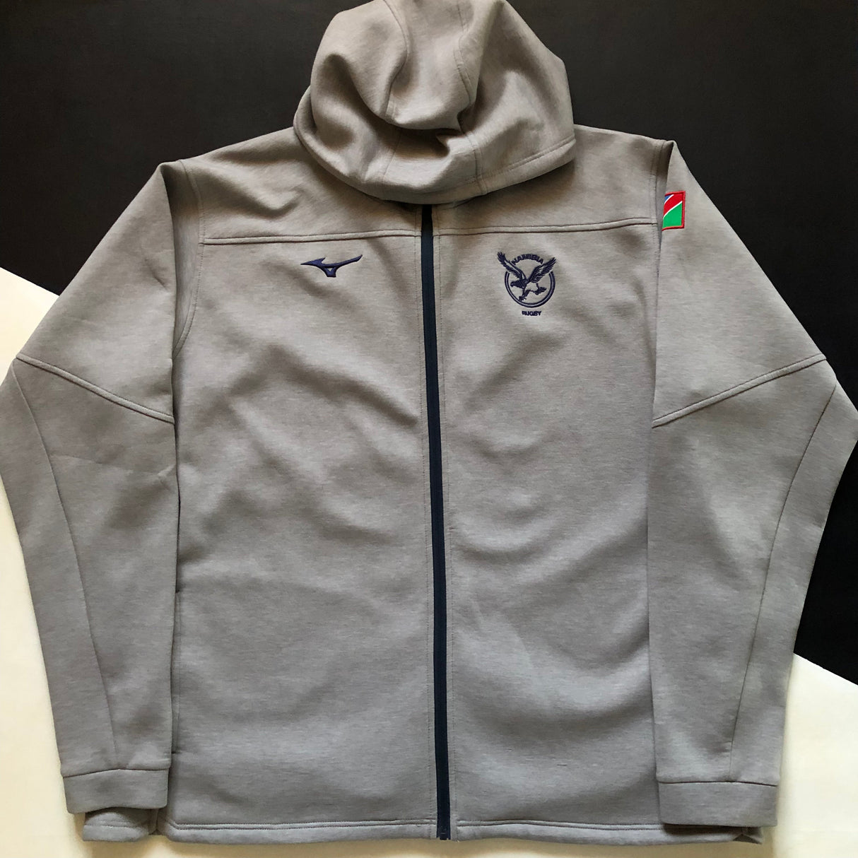 Namibia National Rugby Team Zipped Hoodie 3XL Underdog Rugby - The Tier 2 Rugby Shop