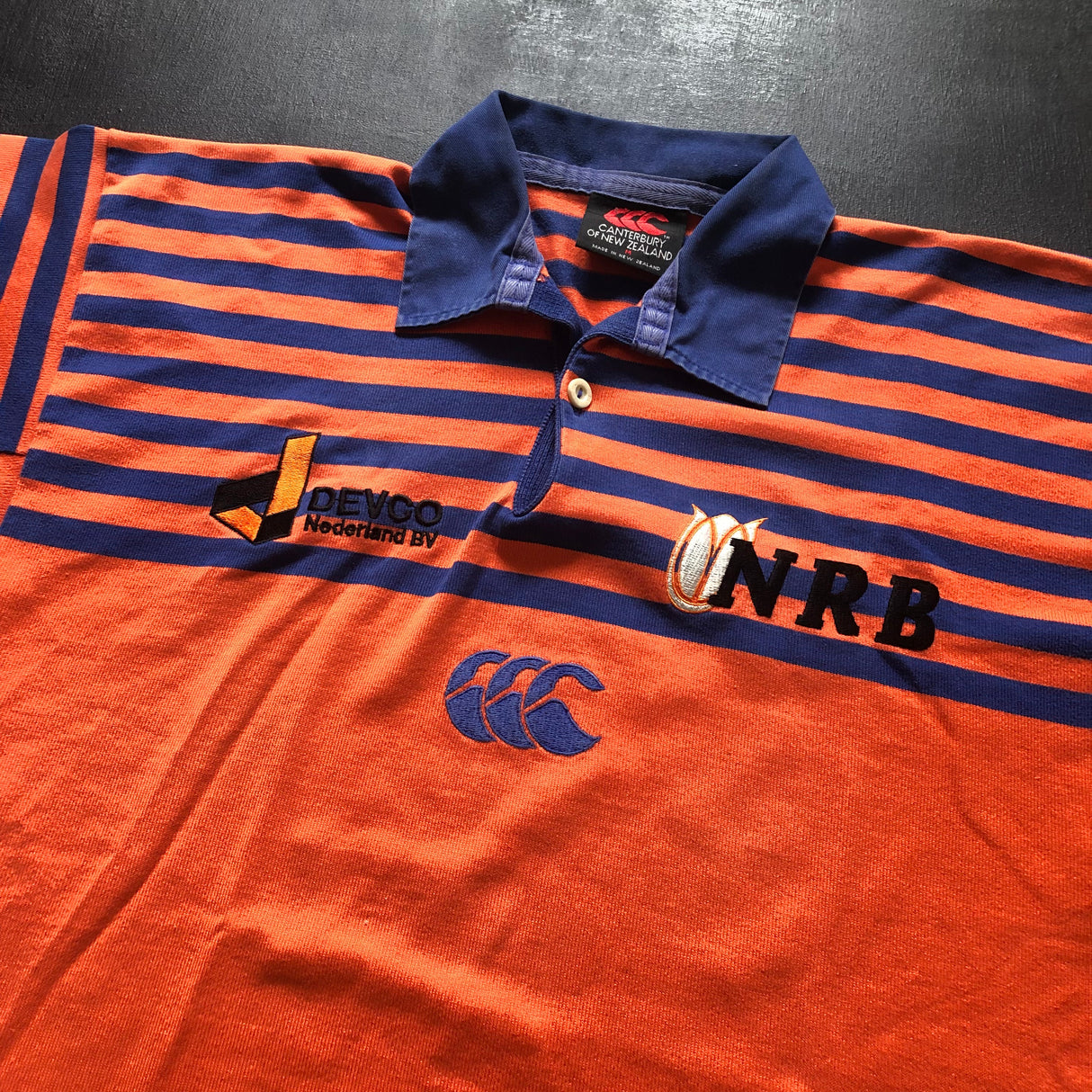 Netherlands National Rugby Team Jersey 1999 Medium Underdog Rugby - The Tier 2 Rugby Shop