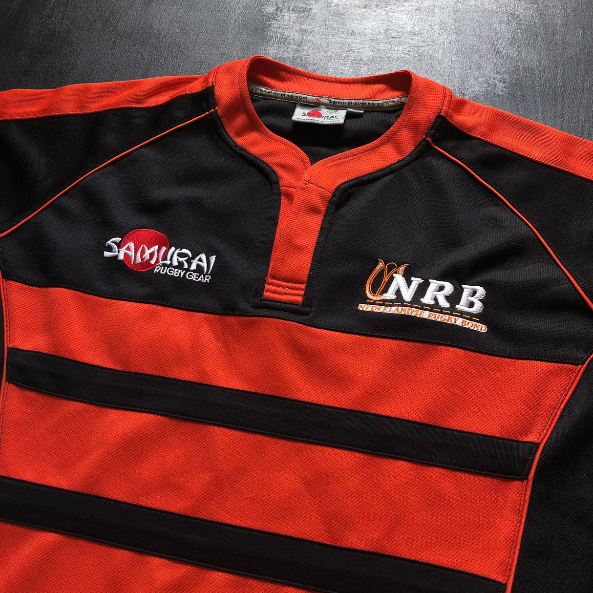 Netherlands National Rugby Team Jersey 2012/13 Away Player Issue Medium Underdog Rugby - The Tier 2 Rugby Shop
