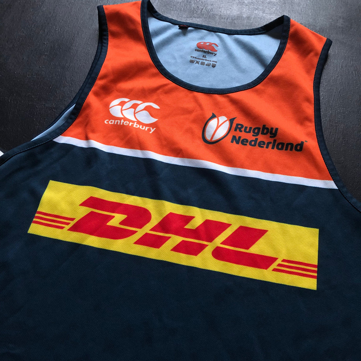 Netherlands National Rugby Team Training Vest XL Underdog Rugby - The Tier 2 Rugby Shop