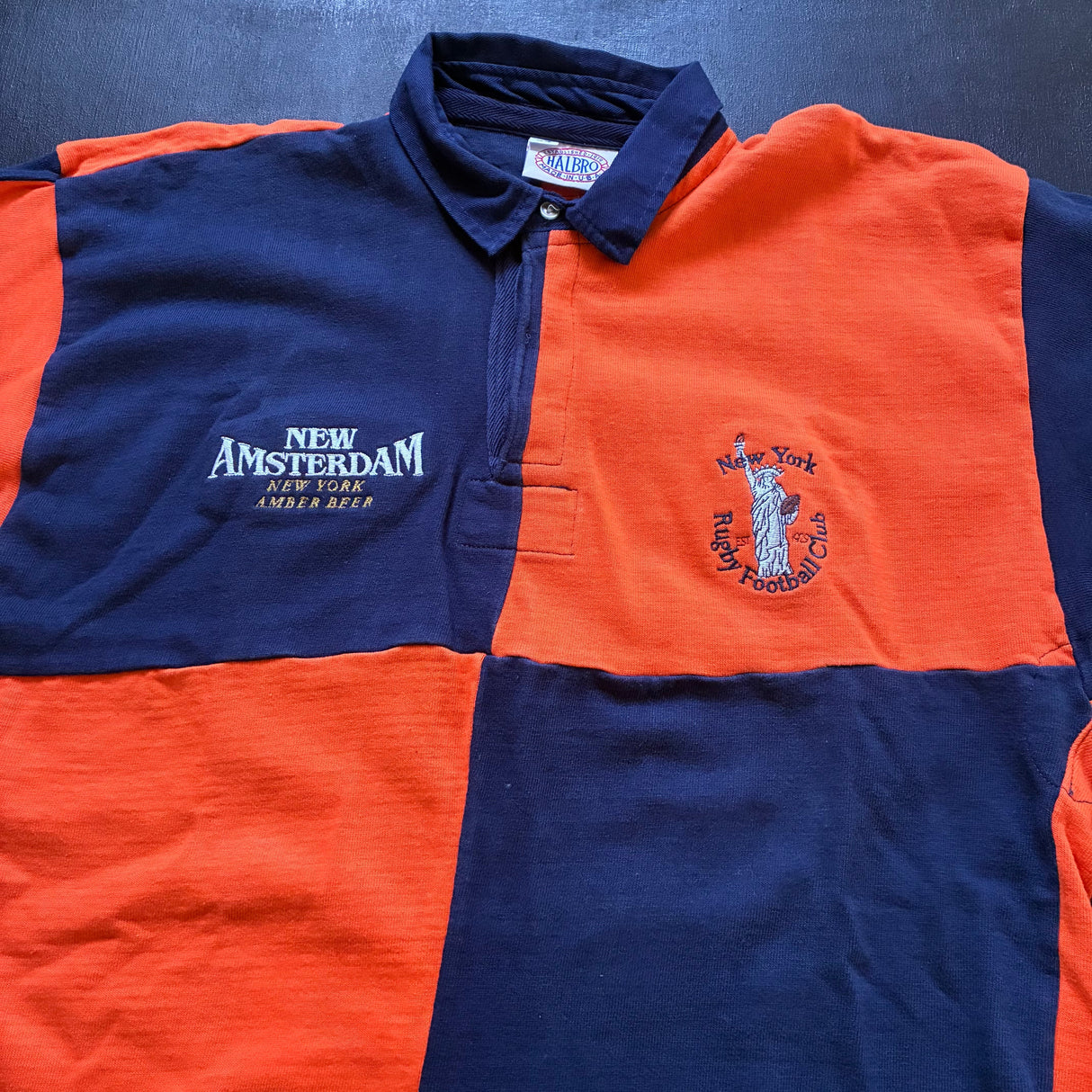 New York Rugby Club Jersey 1990's Match Worn XL Underdog Rugby - The Tier 2 Rugby Shop