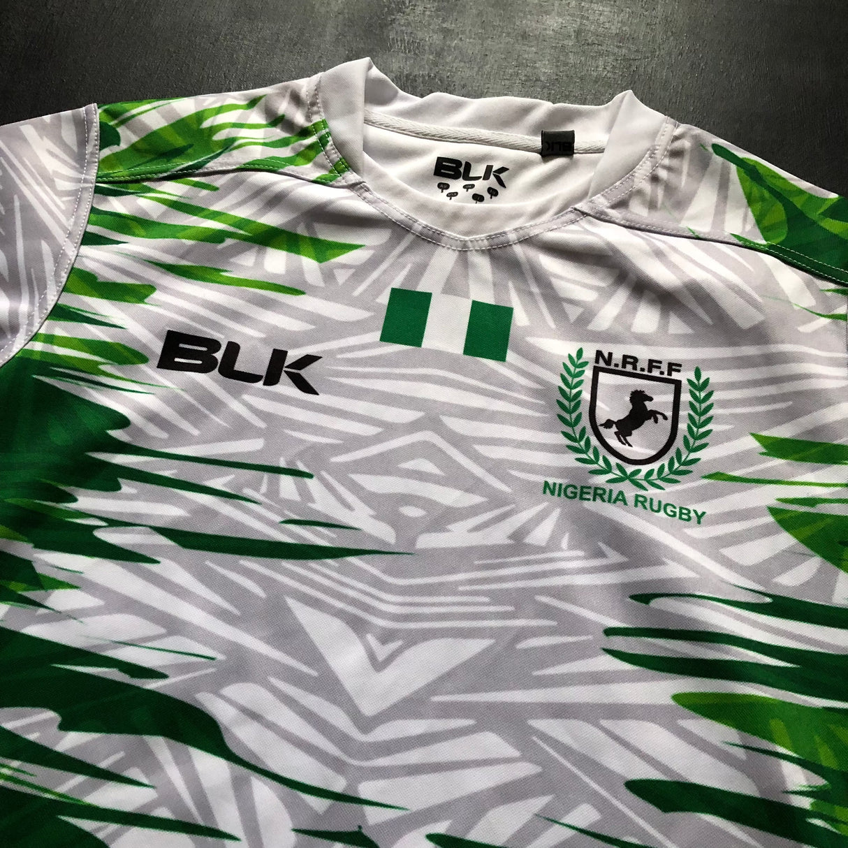 Nigeria National Rugby Team Jersey 2022/23 Small Underdog Rugby - The Tier 2 Rugby Shop