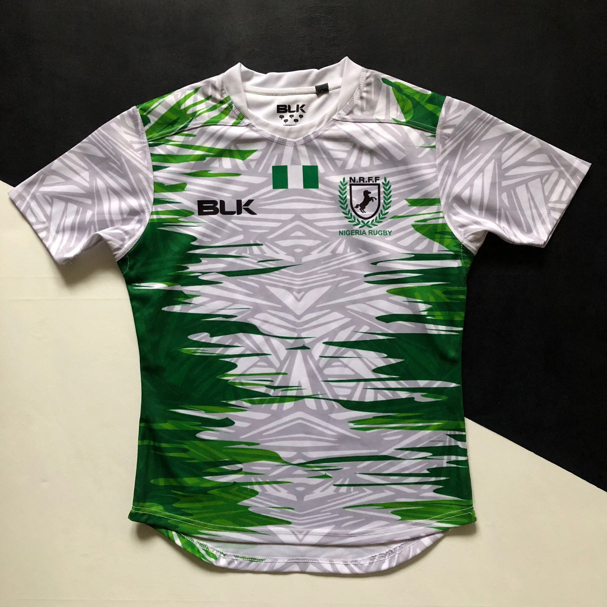 Nigeria National Rugby Team Jersey 2022/23 Small Underdog Rugby - The Tier 2 Rugby Shop