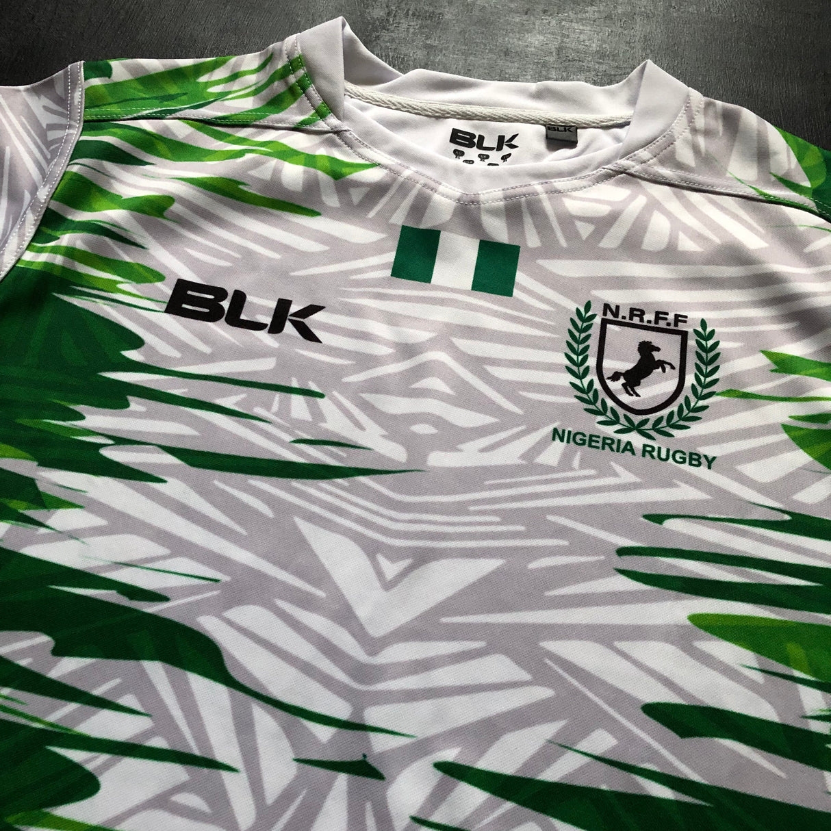 Nigeria National Rugby Team Jersey 2022/23 XL Underdog Rugby - The Tier 2 Rugby Shop