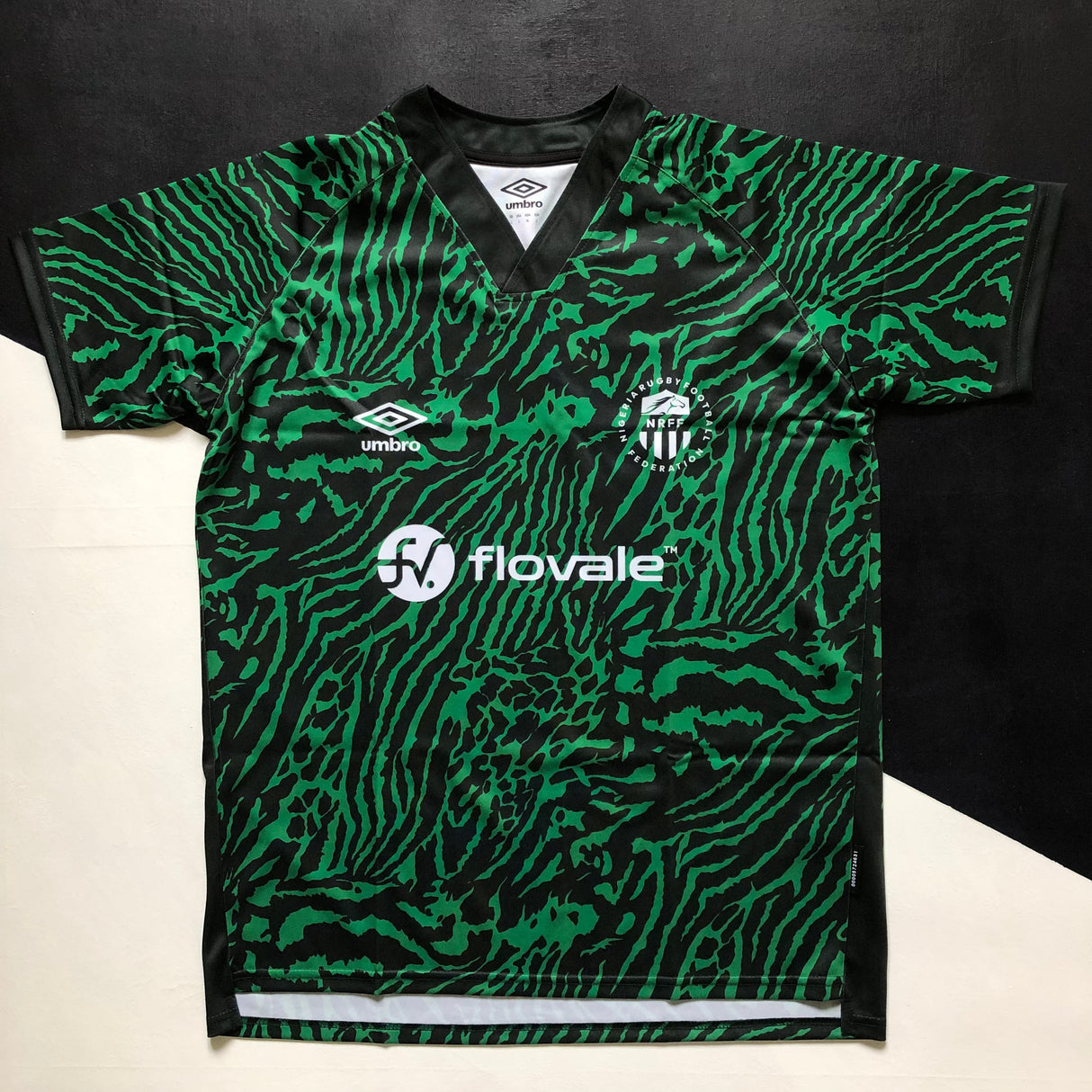 Nigeria National Rugby Team Shirt 2025/26 Away Underdog Rugby - The Tier 2 Rugby Shop