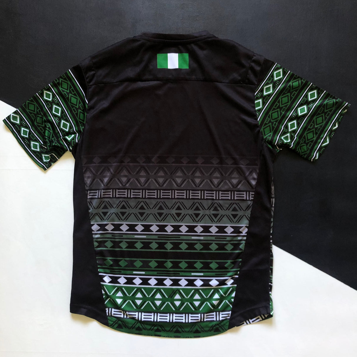 Nigeria National Rugby Team Training Tee Medium Underdog Rugby - The Tier 2 Rugby Shop