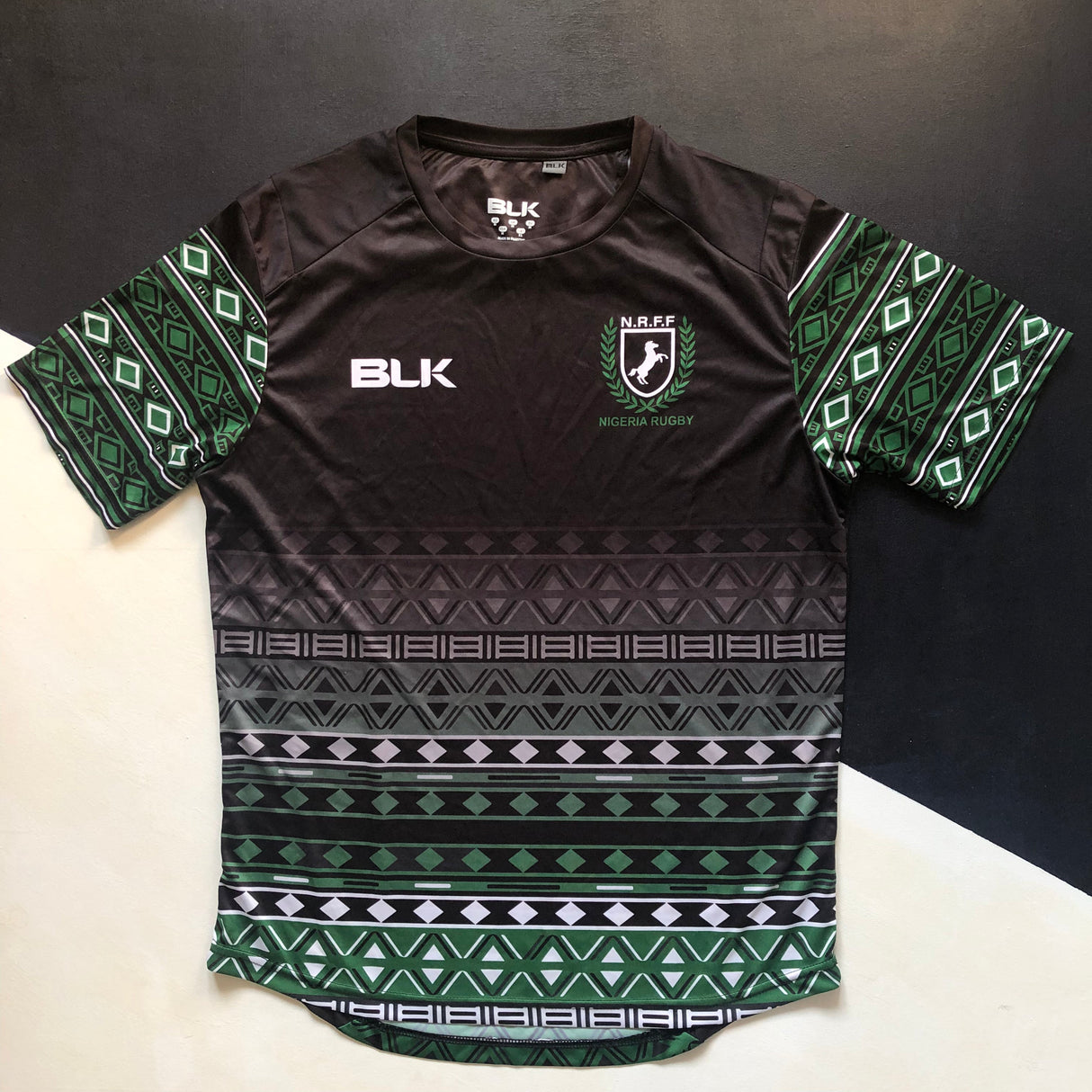 Nigeria National Rugby Team Training Tee Medium Underdog Rugby - The Tier 2 Rugby Shop