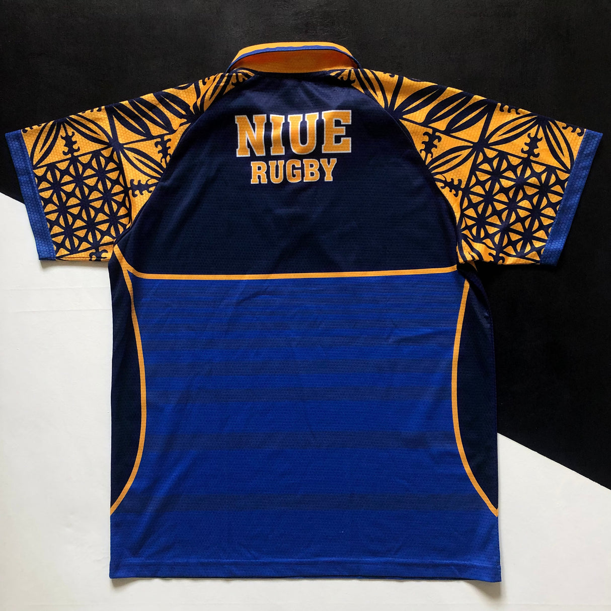 Niue National Rugby Team Training Polo XL Underdog Rugby - The Tier 2 Rugby Shop