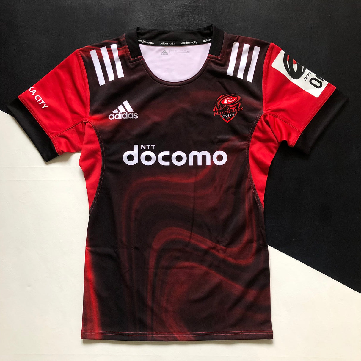 NTT DoCoMo Red Hurricanes Osaka Rugby Team Shirt 2023 (Japan Rugby League One) Underdog Rugby - The Tier 2 Rugby Shop