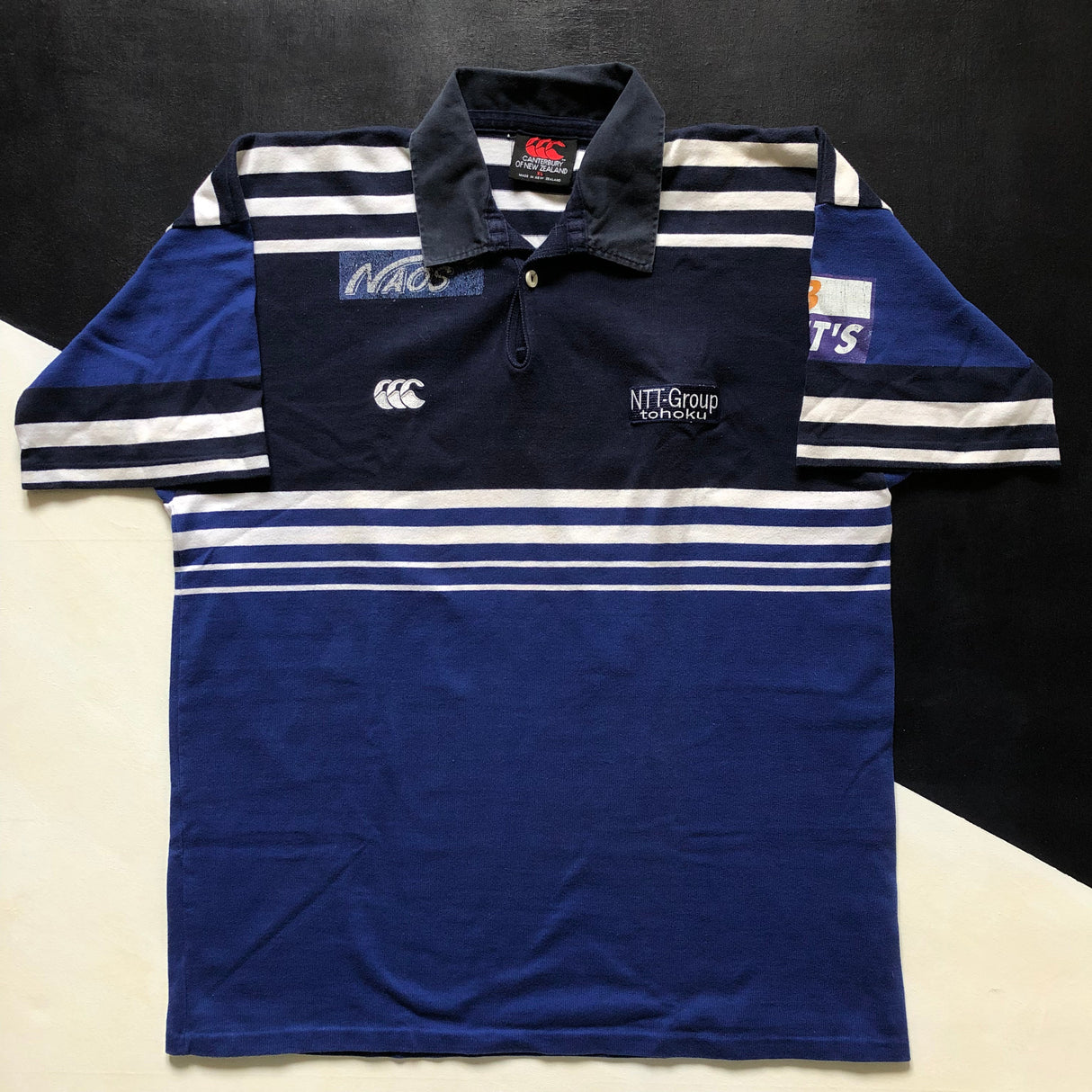 NTT East (Tohoku) Rugby Team Jersey 2001 Match Worn XL Underdog Rugby - The Tier 2 Rugby Shop